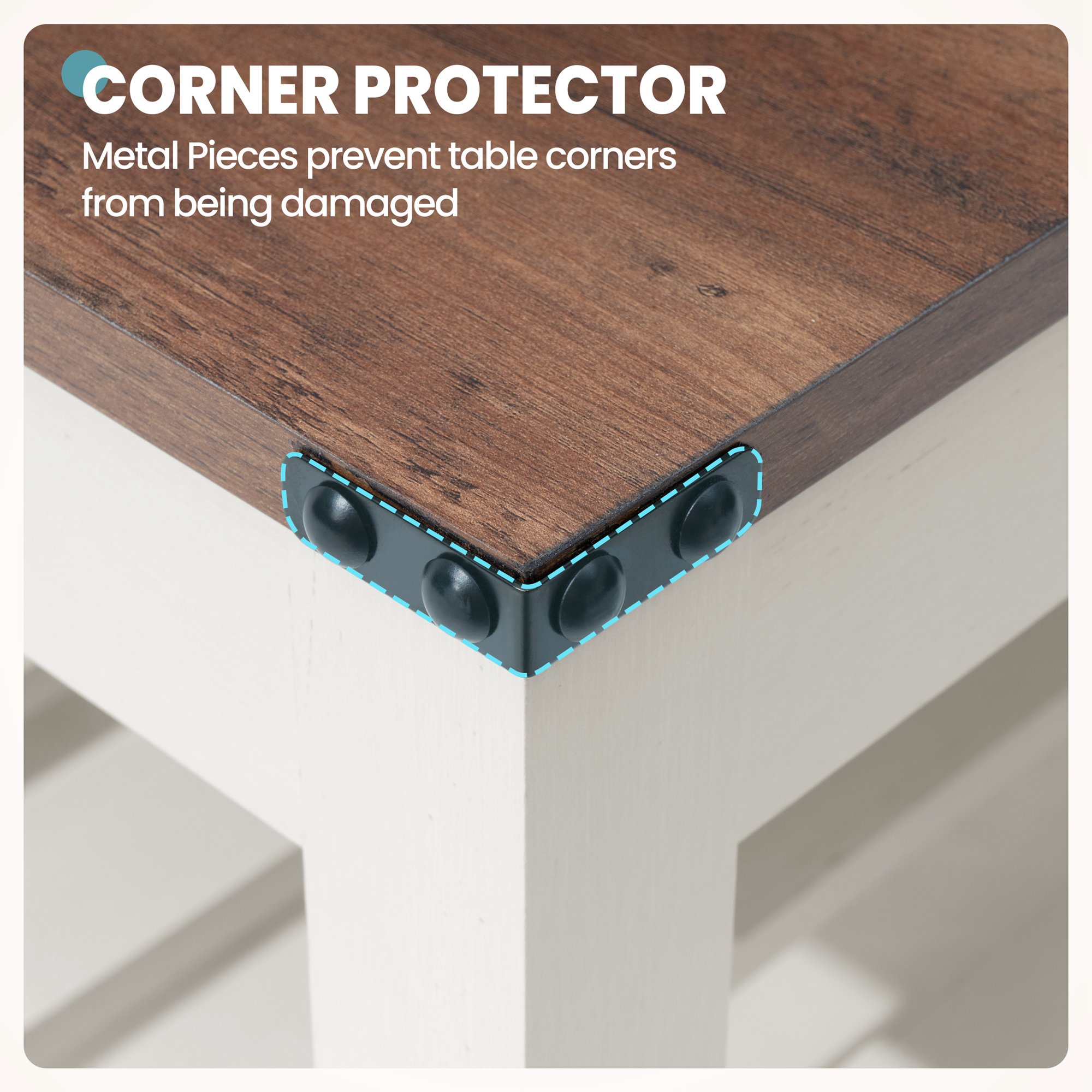 Crestlive Products CL-CT002BRN Coffee-Tables - View #5