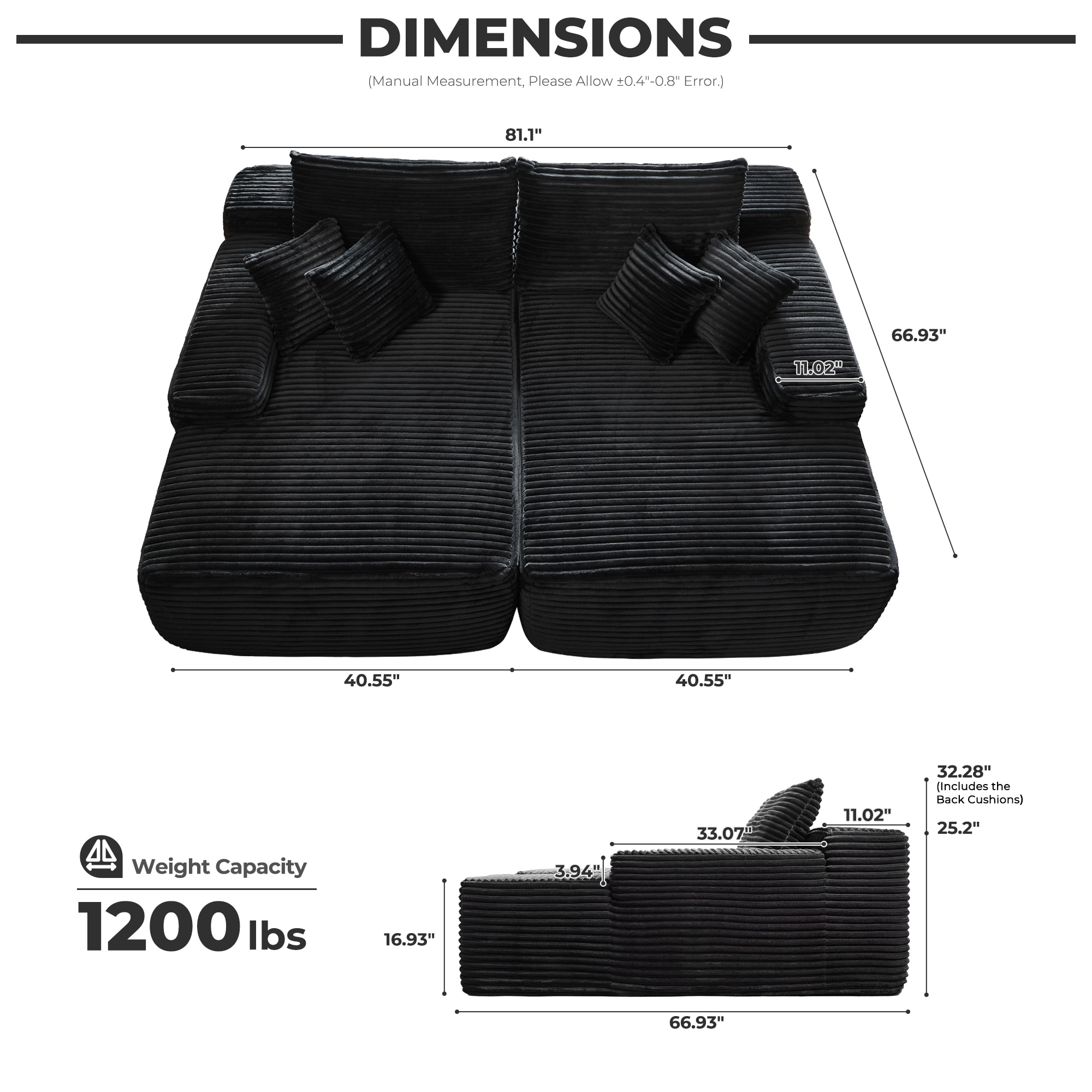 weaxty DCDSA2430 Sofas-Loveseats - View #3