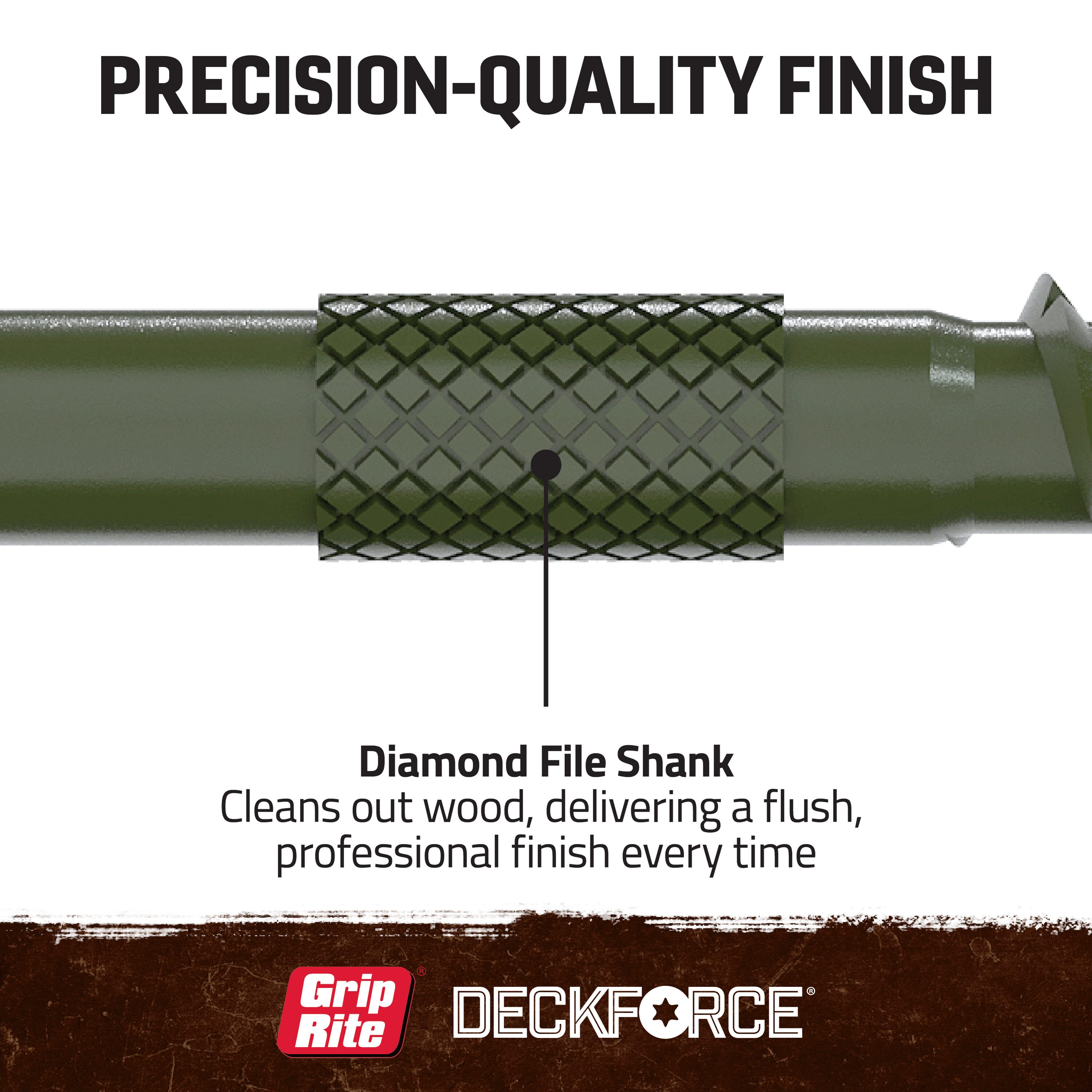 DeckForce by Grip Rite GRDF158STGR1 Deck-Screws - View #7