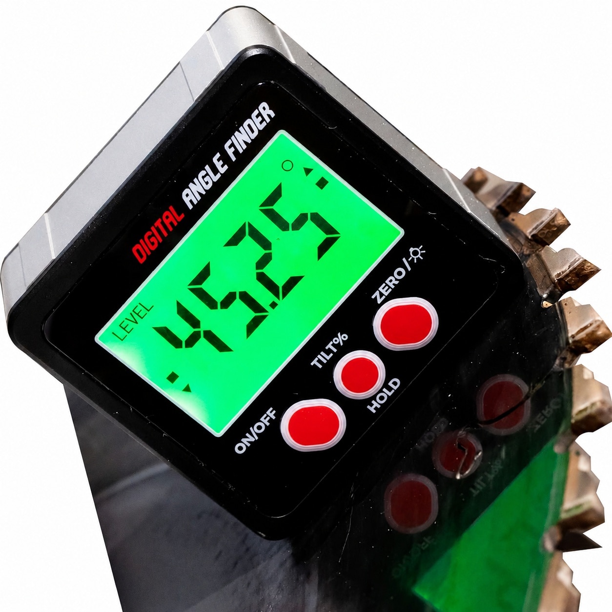 Linder Group Inc Digital Angle Finder Gauge Magnetic Protractor Inclinometer Cube Level Box with Backlight for Woodworking Table Saw Construction IP54 Dust Water #L3SR3TBN