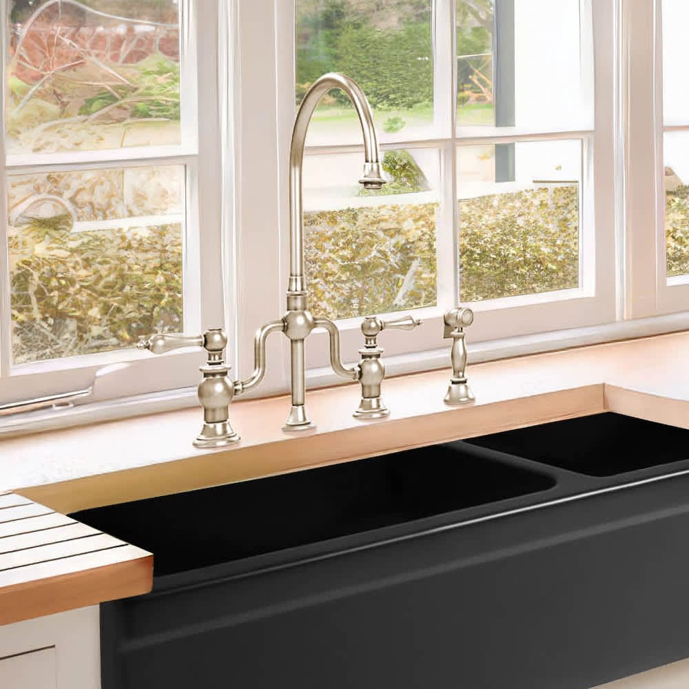 Whitehaus Collection WHTTSLV3-9771-NT-PN Kitchen-Faucets - View #4