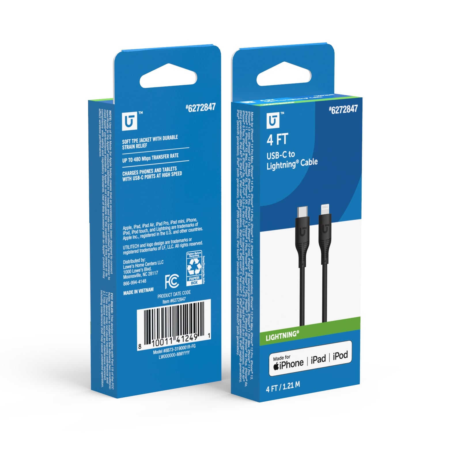 Utilitech 8B73-3190001R-FG Usb-Cable - View #6