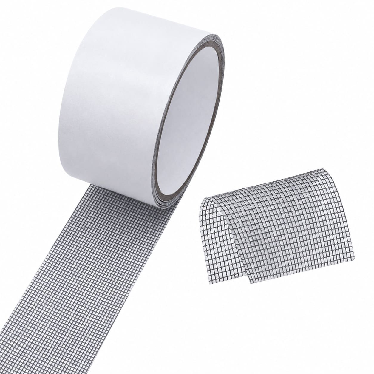 Aoibox  2 in x 15 ft Window and Door Screen Repair Tape with Strong Adhesive for Fixing Mesh Tears and Holes