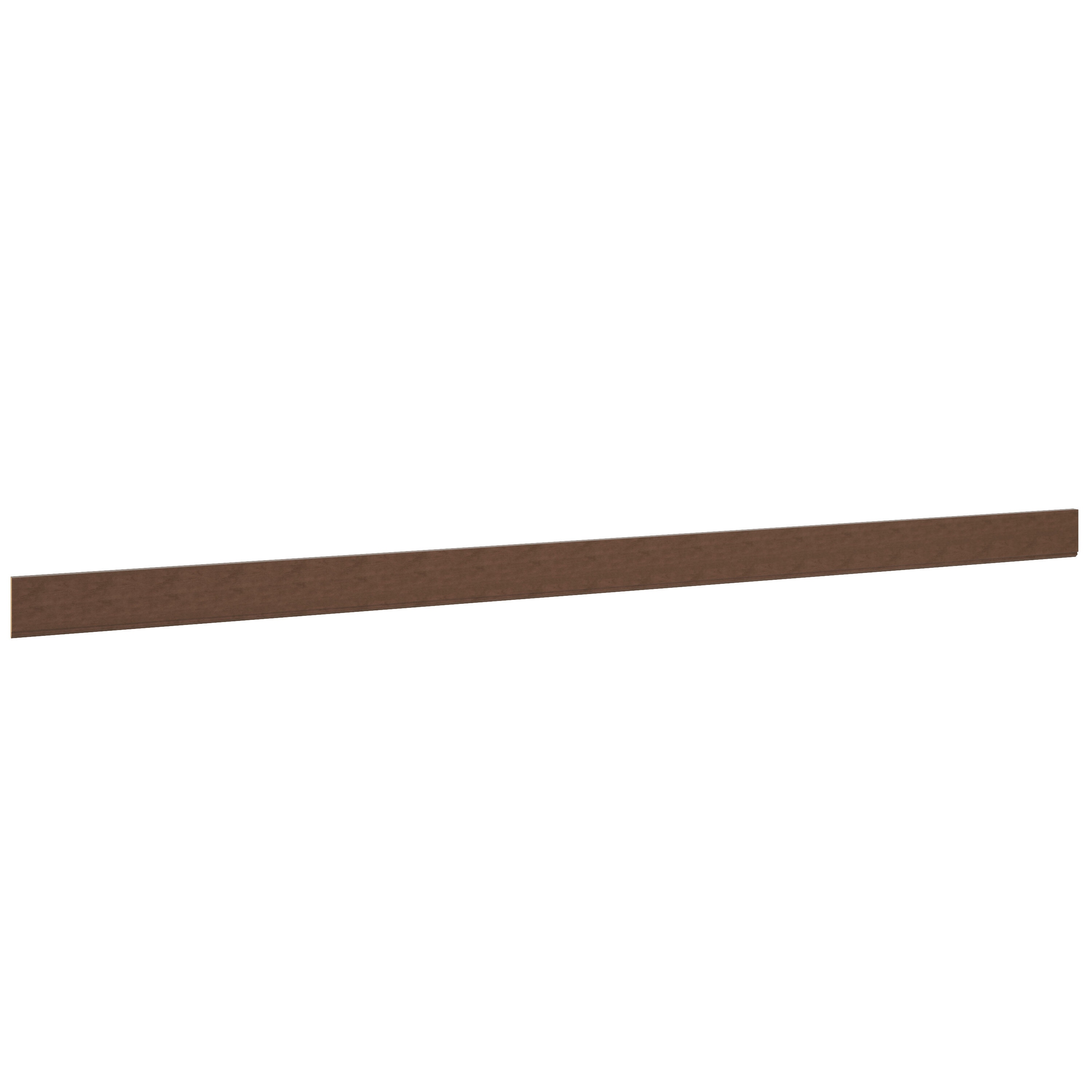 Diamond Express 310 VV96 Cabinet Valance 96-in W x 4.5-in H x 0.75-in D Thatch Brown Stained