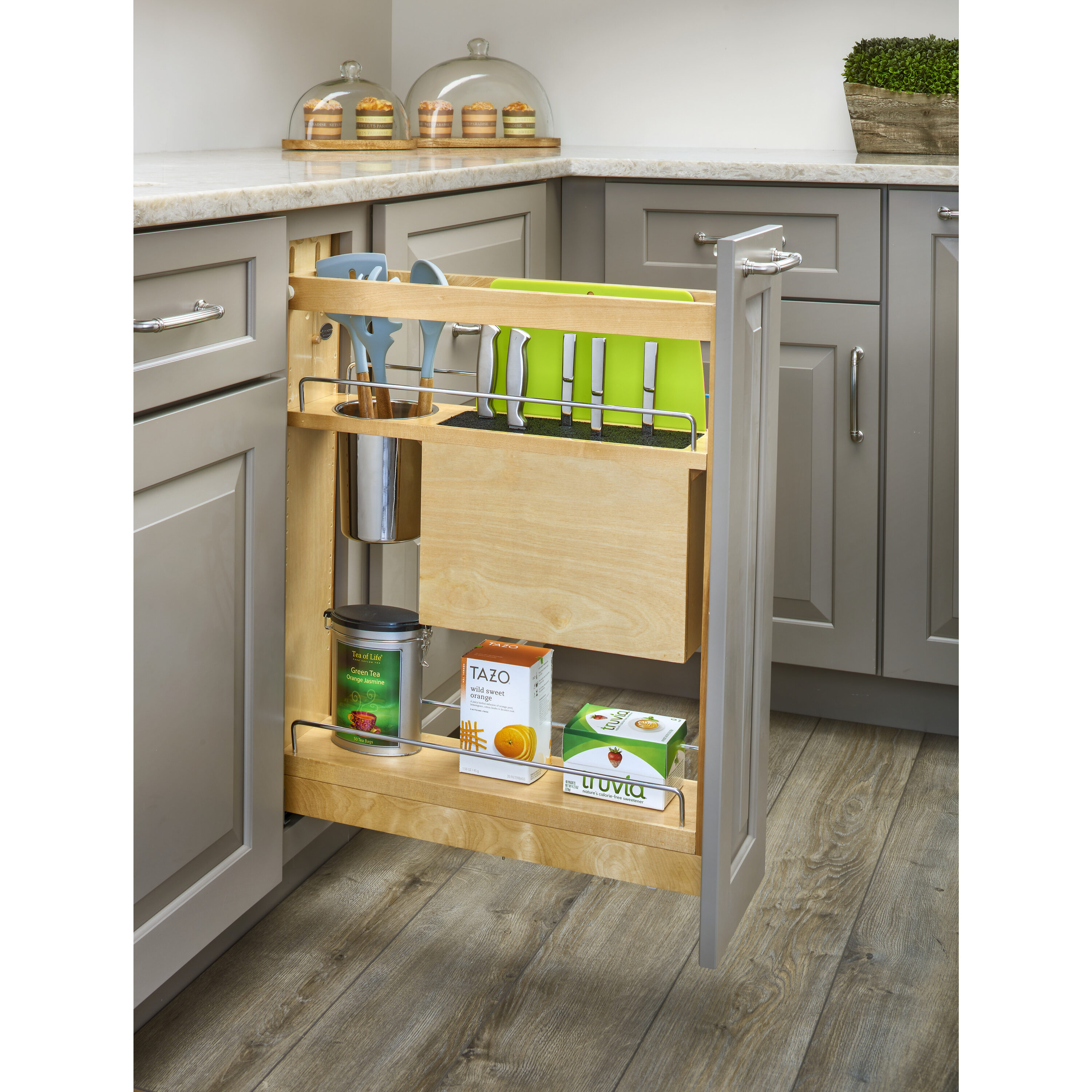 Rev-A-Shelf 448KB-BCSC-5C Pull-Out-Cabinet-Baskets - View #2