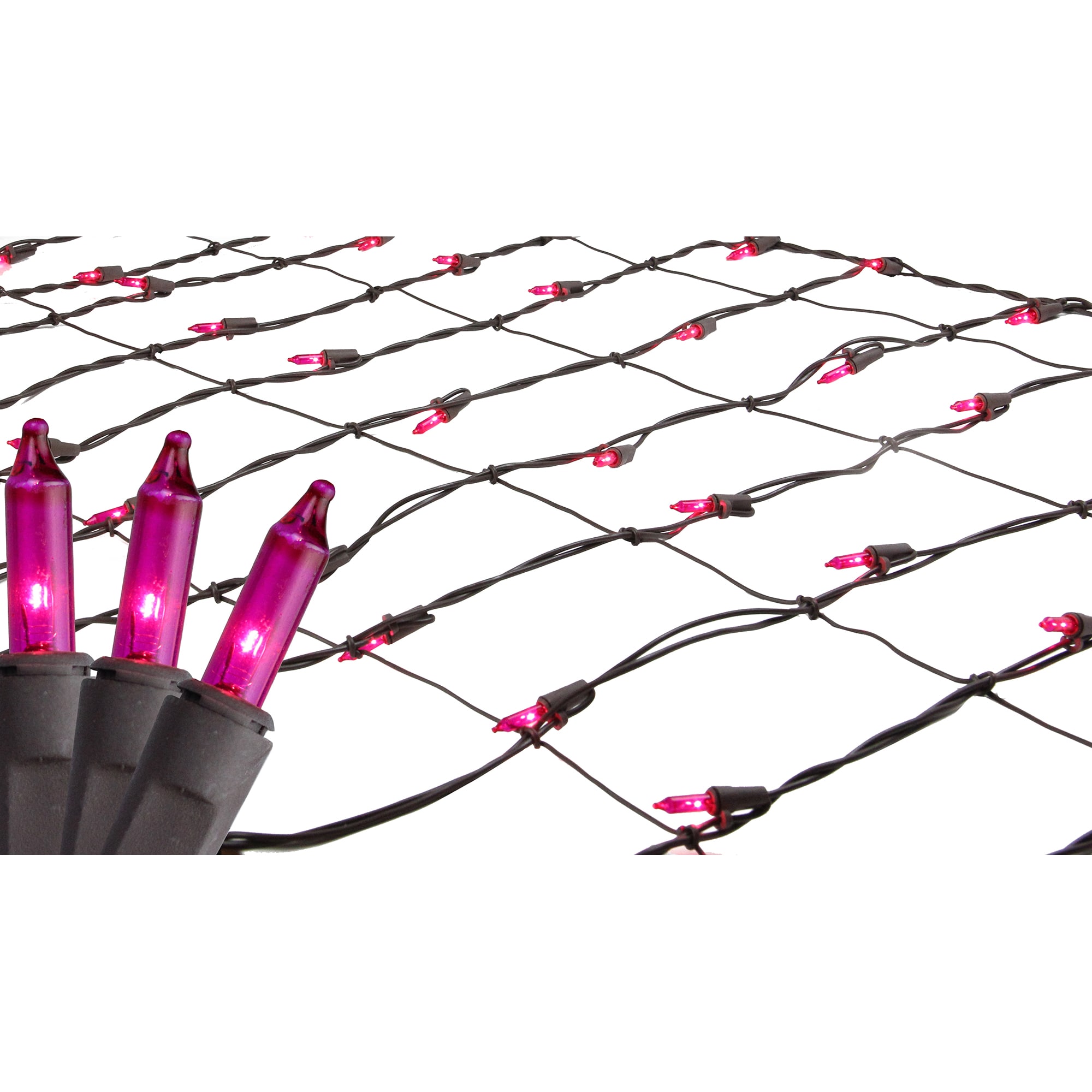 Northlight 32604125 150 -Count 16-ft Pink Incandescent Plug-In Christmas String Lights