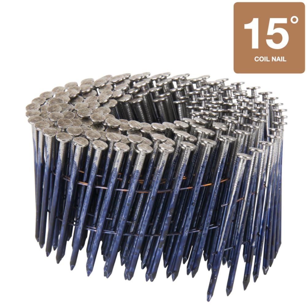 Grip Rite Prime Guard MAXC62819 15-Degree Wire Coil 1-3/4-Inch by .090-Inch  Ring Shank 316 Stainless Steel Siding Nails, 1,800 Per Box - Collated  Framing Nails - Amazon.com