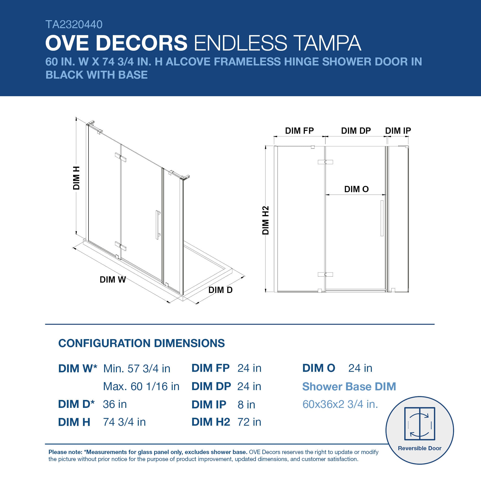 OVE Decors 828796062091 Alcove-Shower-Kit - View #2