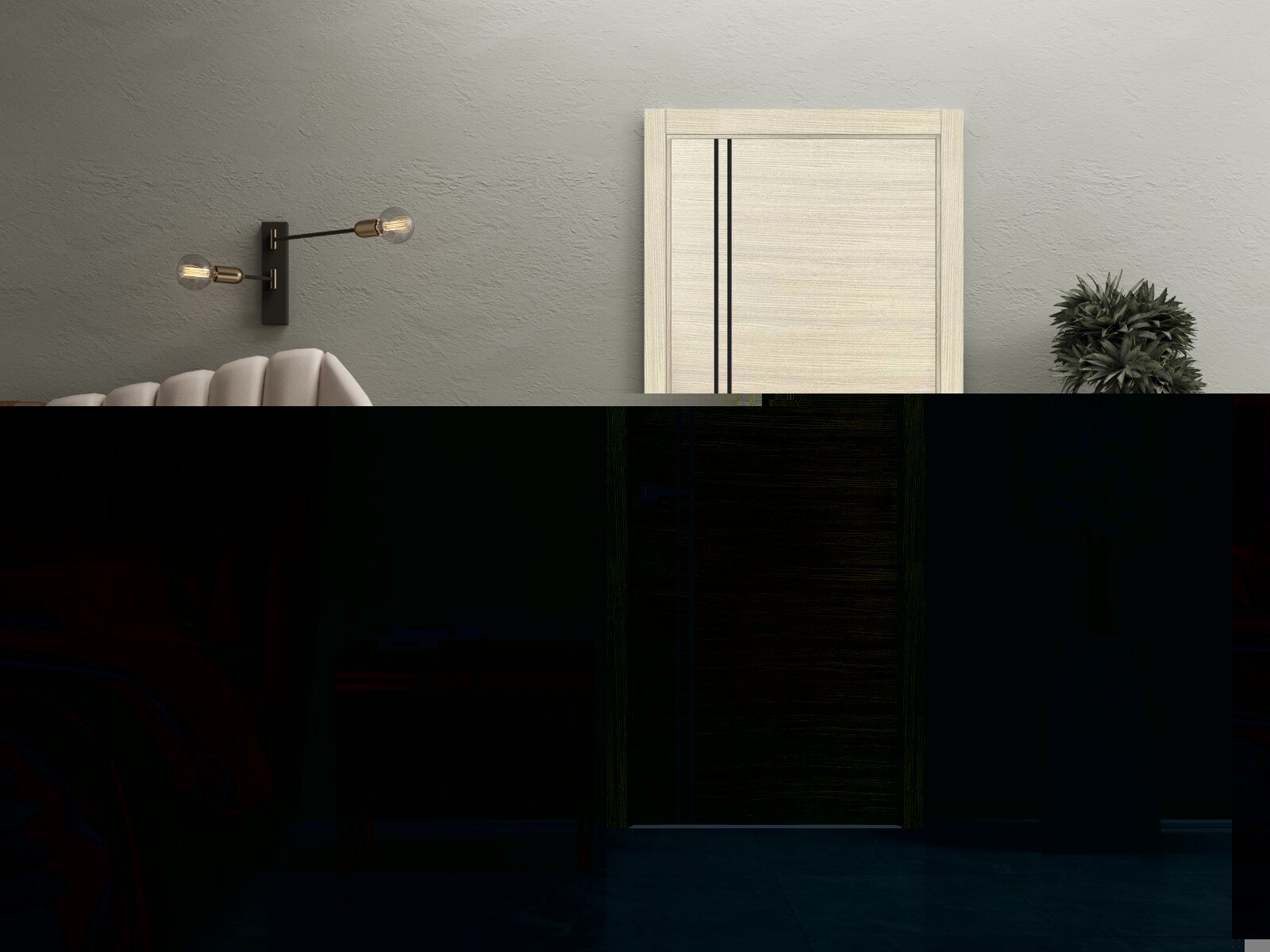 SARTODOORS PL0016DBDSHP3084 Bifold-Sliding-Closet-Doors - View #5