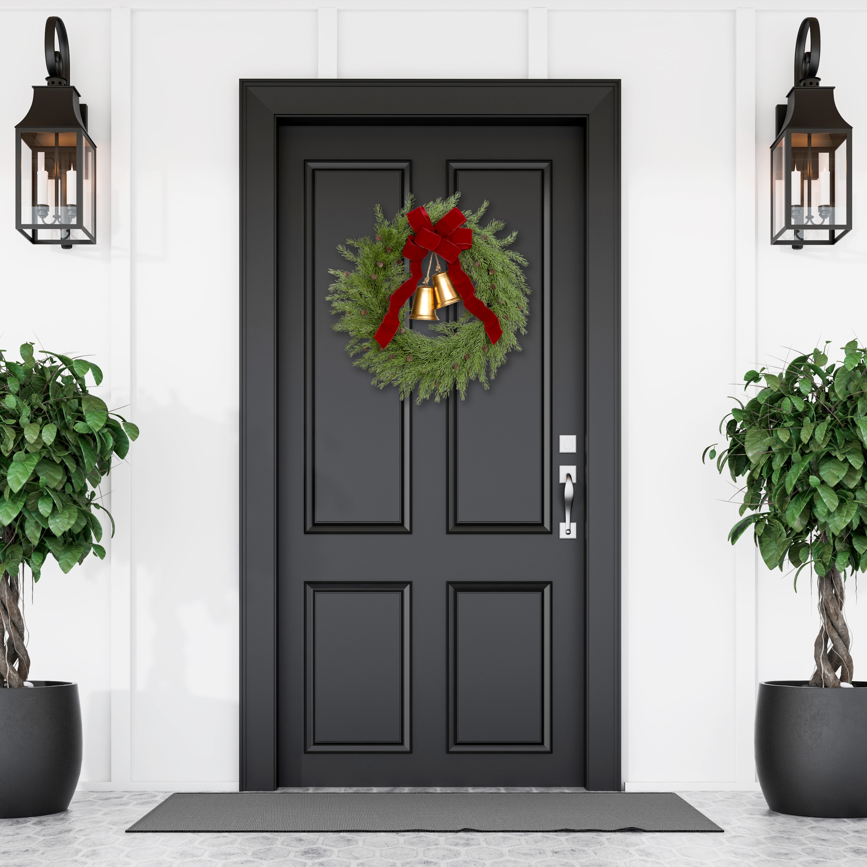 Holiday Living BA000215A Artificial-Christmas-Wreaths - View #5