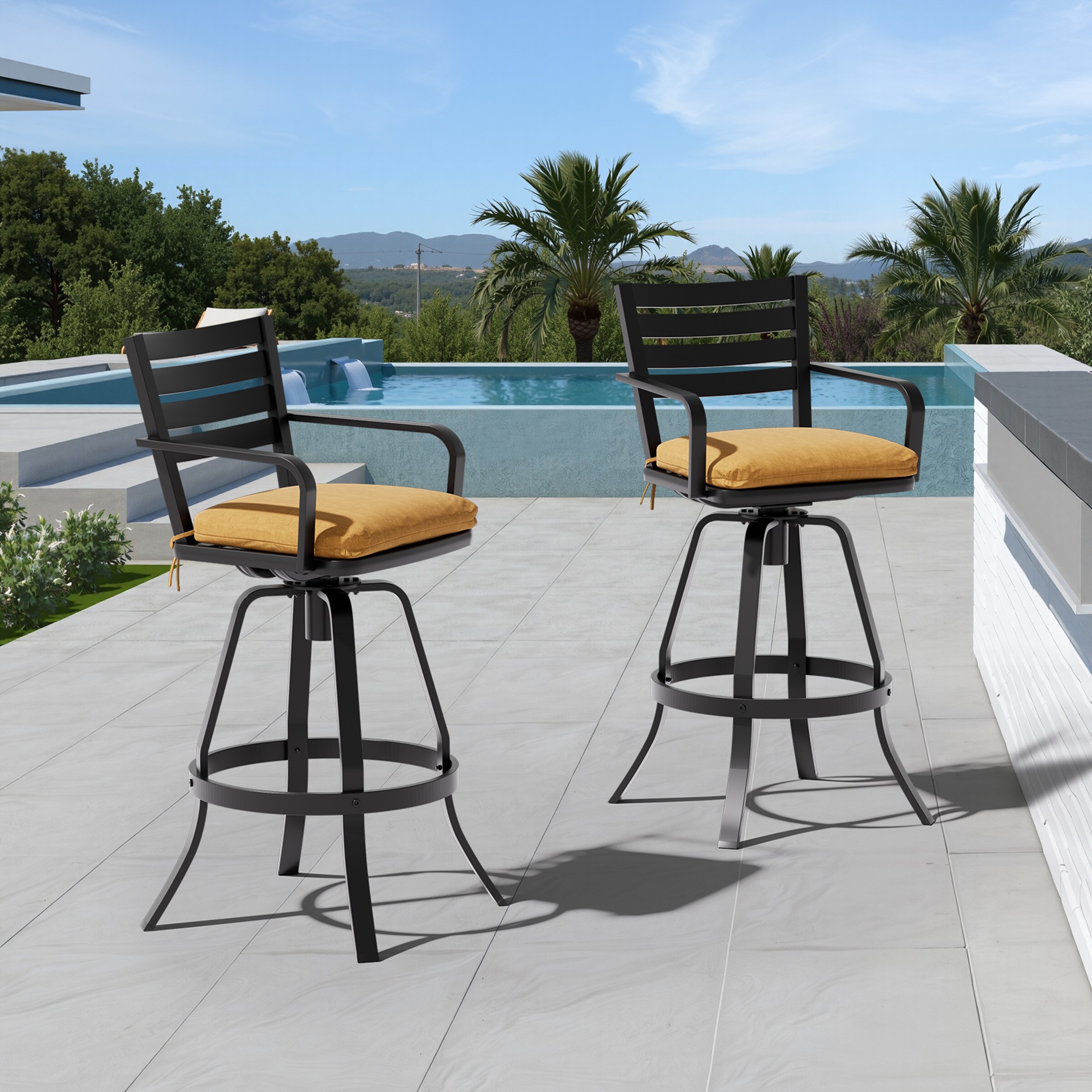 Pellebant ST25-ST007TEK-2 Patio-Chairs - View #2
