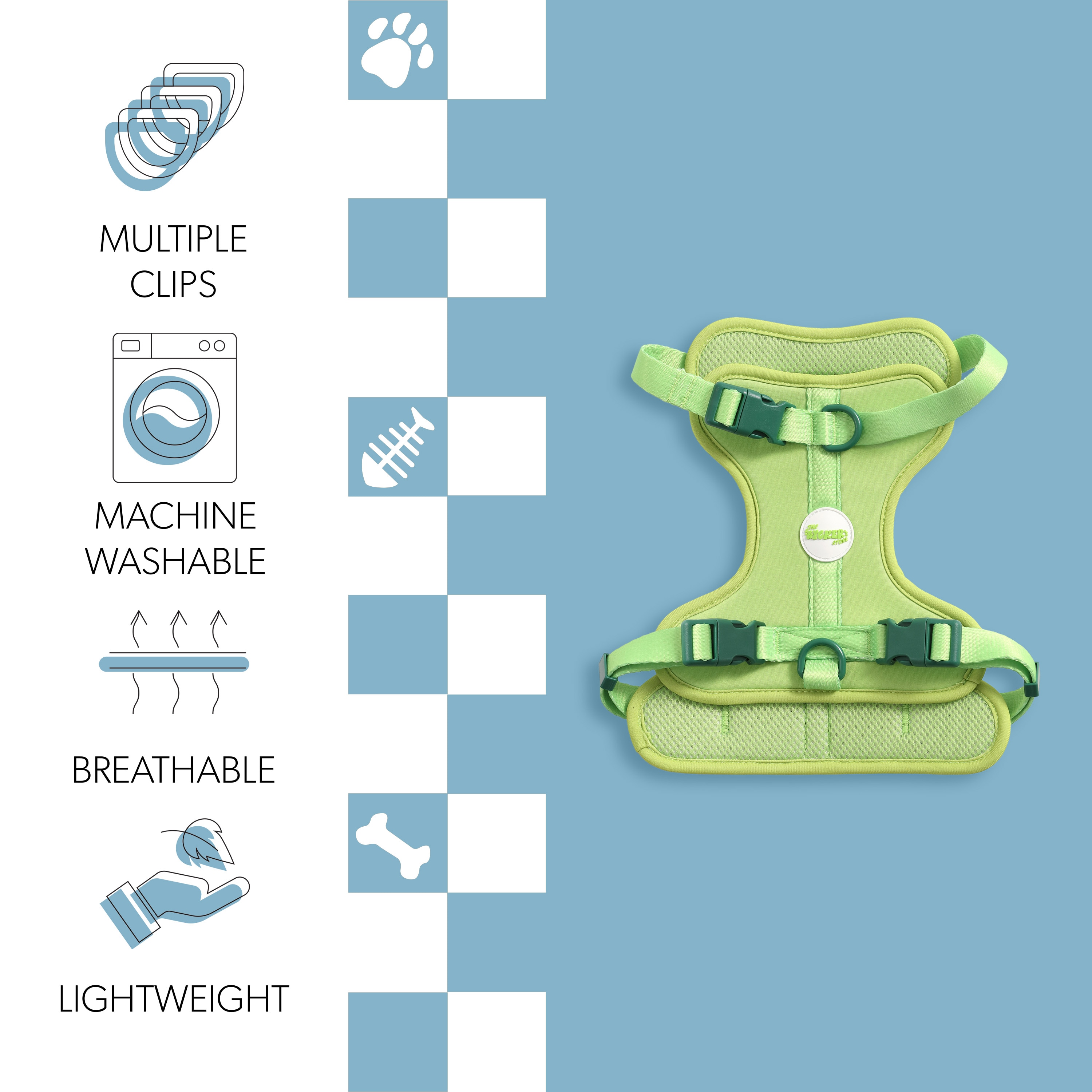 The Licker Store HNS1002B Dog-Collars-Harnesses - Thumbnail View #4