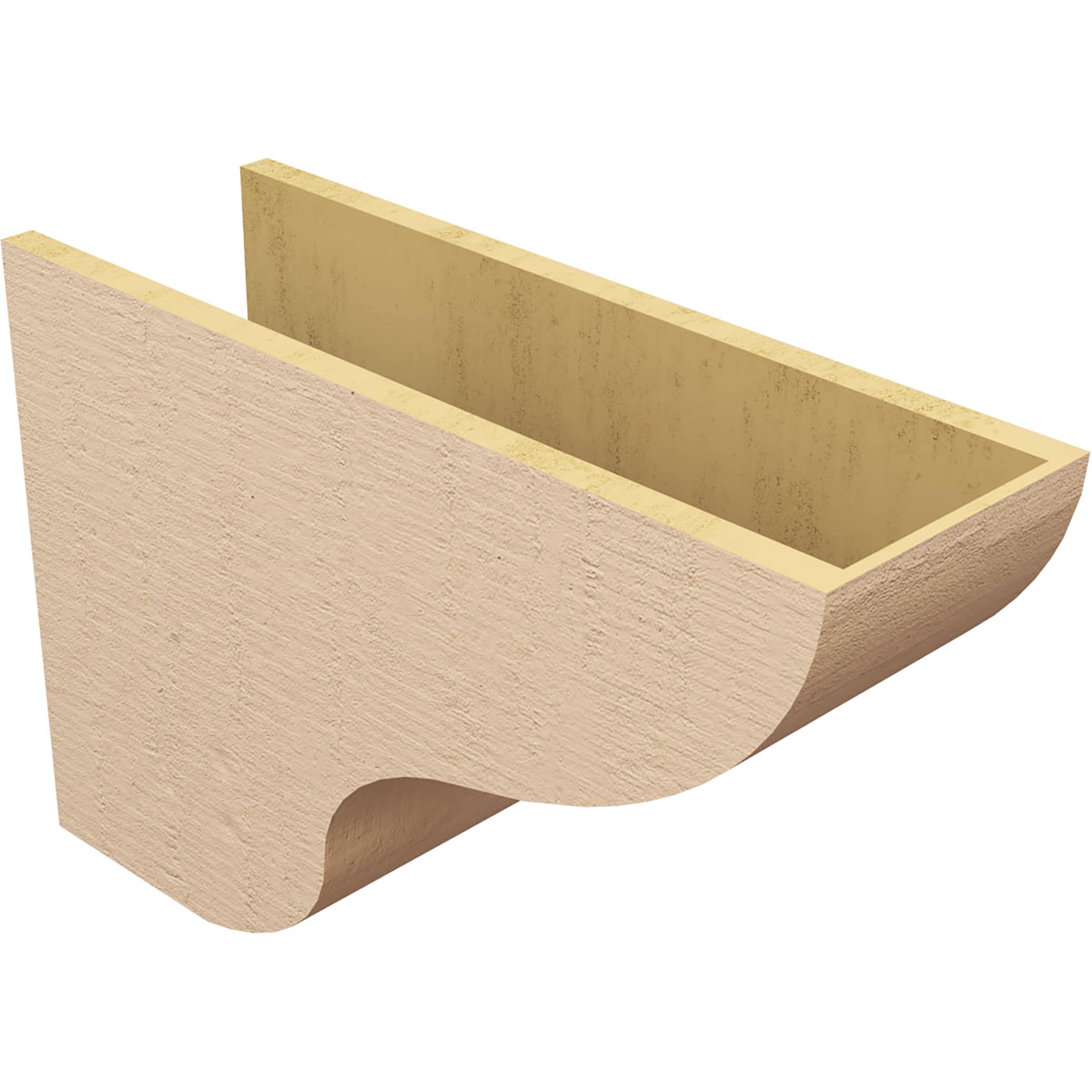 Ekena Millwork CORU09X27X18GRNRCPR corbels - View #5