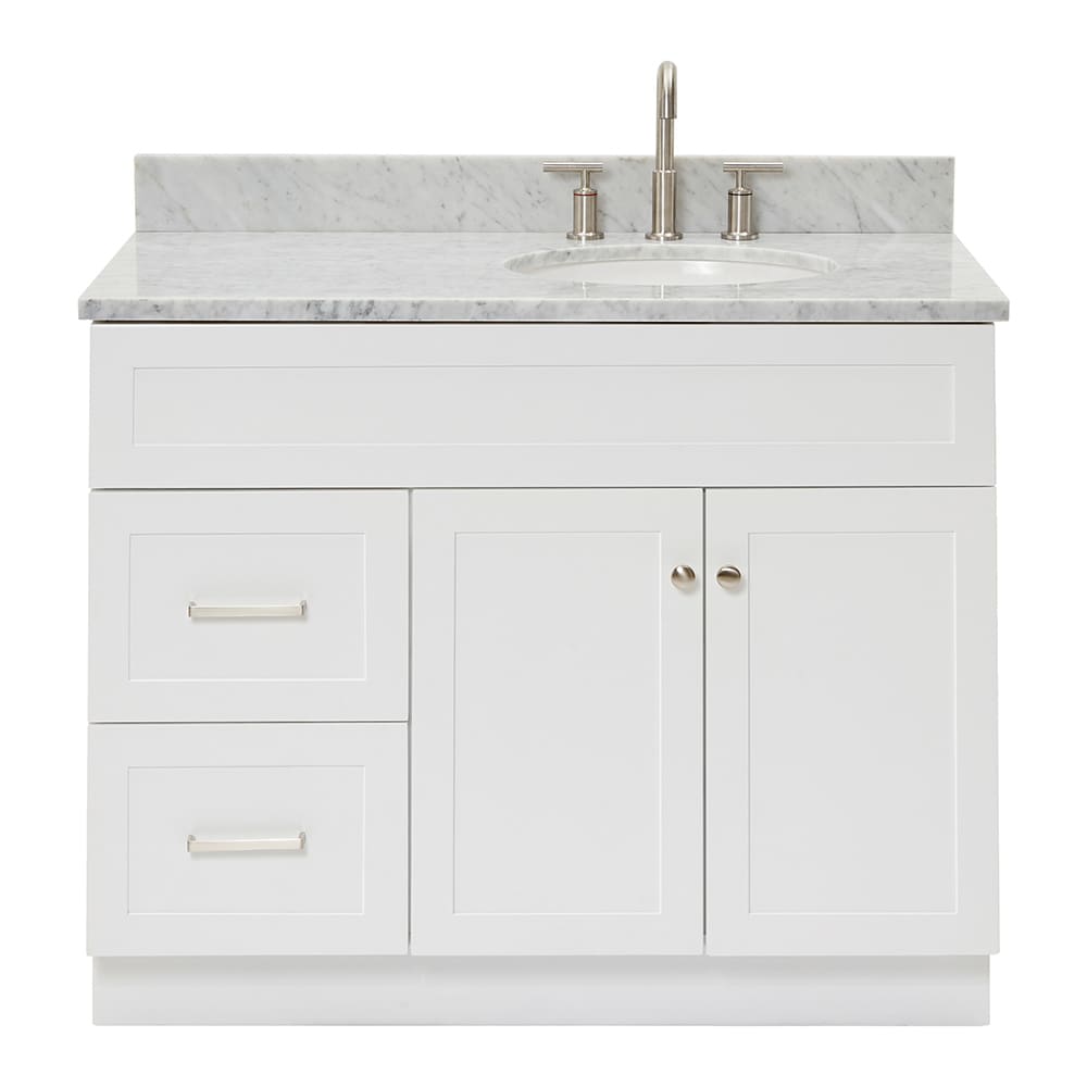 ARIEL F043SRCW2OVOWHT Bath-Vanity-Combo - View #2