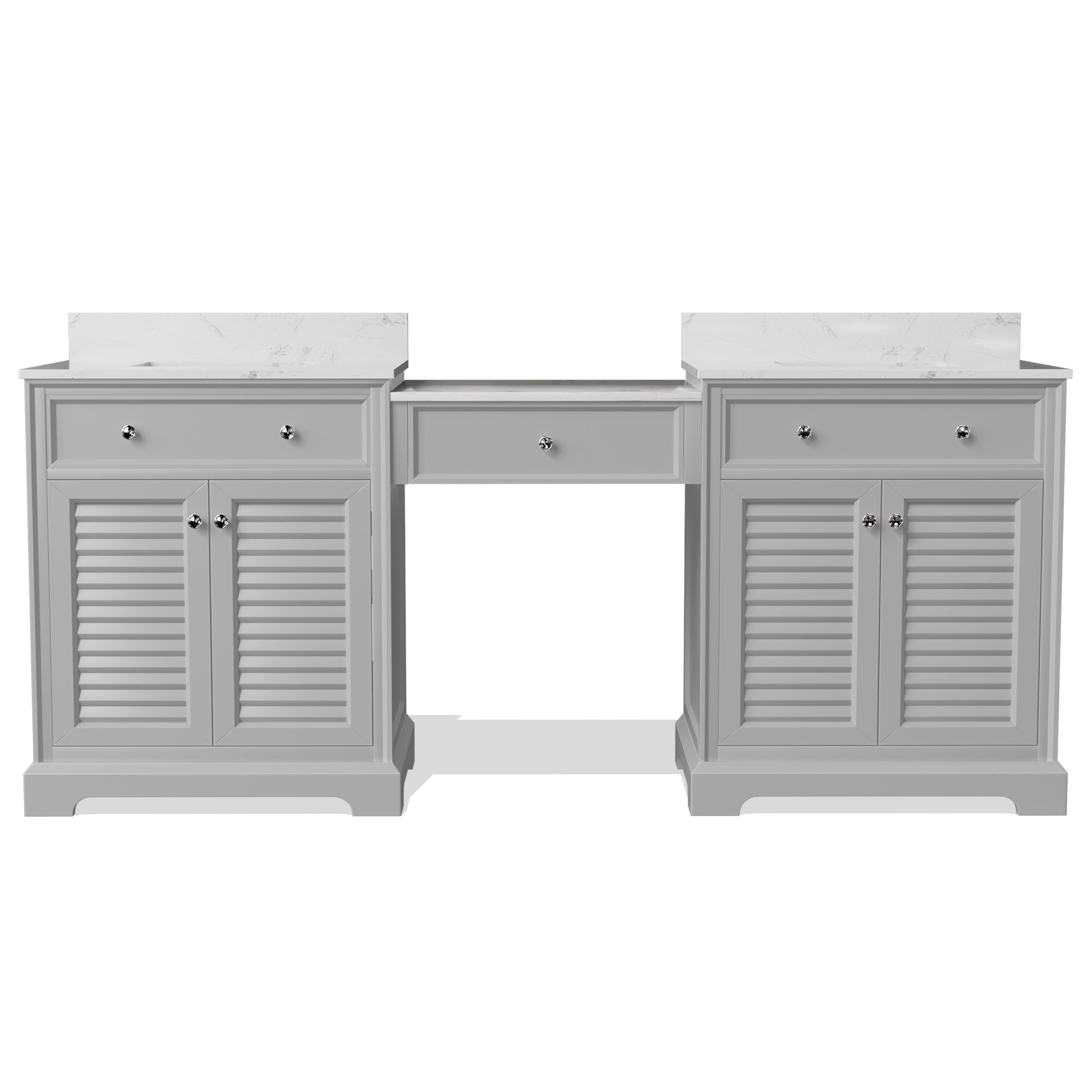 JEAREY DXRZJ-6S-BE Bath-Vanity-Combo - View #9