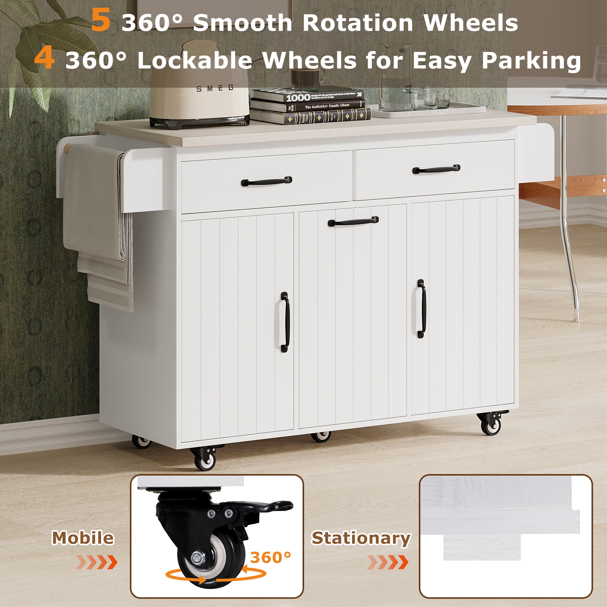 Streamdale Furniture WF326381AAW Kitchen-Furniture - View #7
