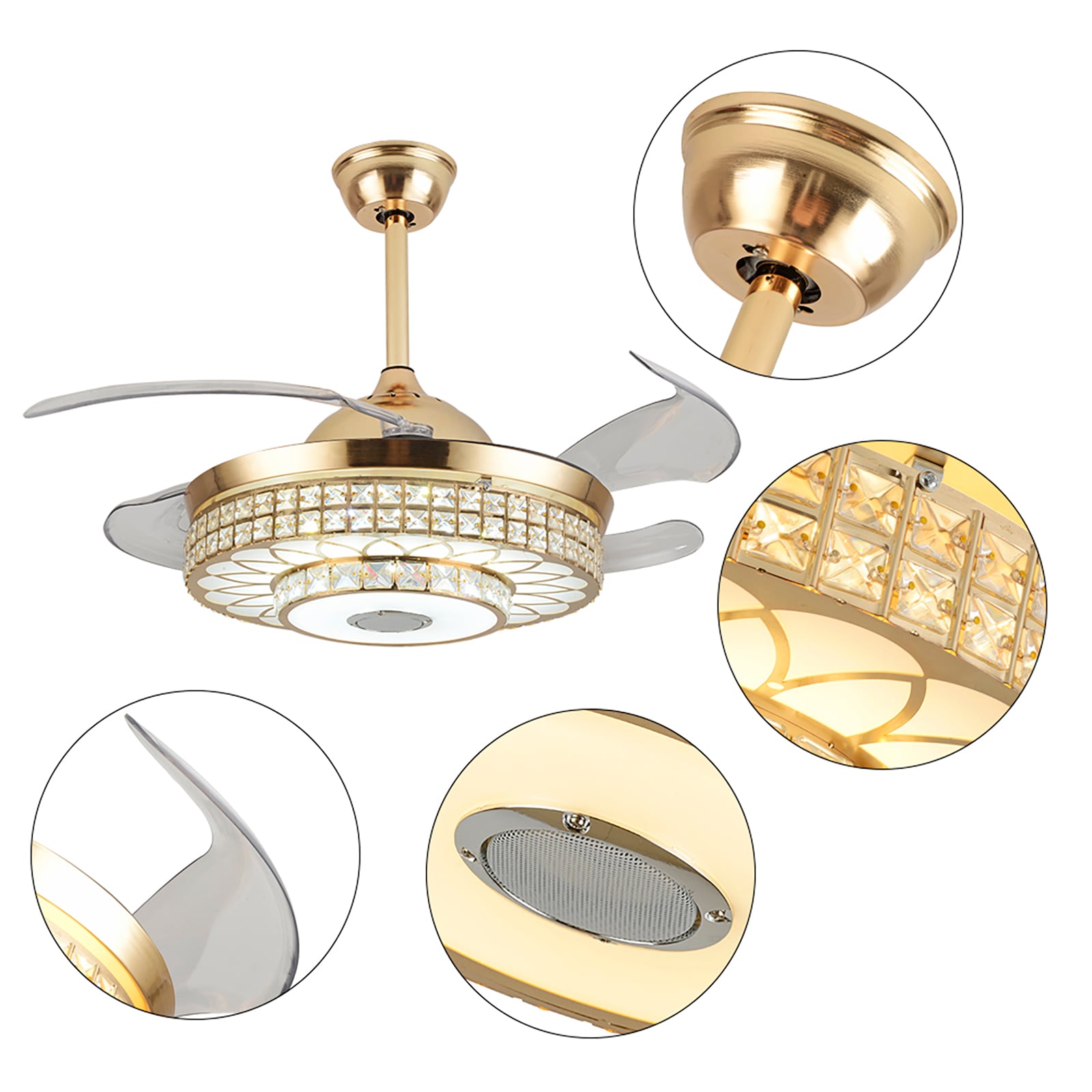 Oukaning HG-HSYXF-4271-US-1 Ceiling-Fans - View #5