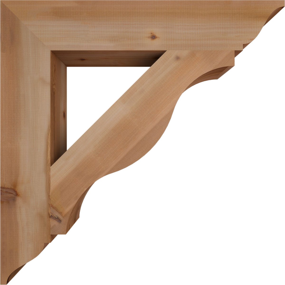 Ekena Millwork BKT06X34X34FST01SWR Exterior-Brackets-Braces - View #3