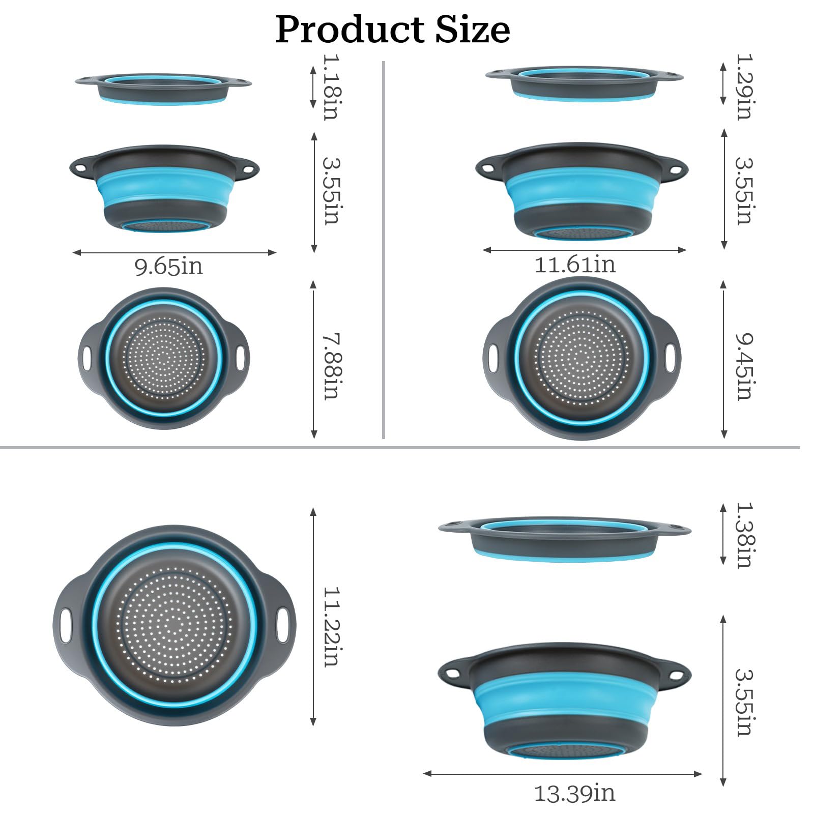 Aoibox LABRAF8M Kitchen-Sink-Strainers - View #2