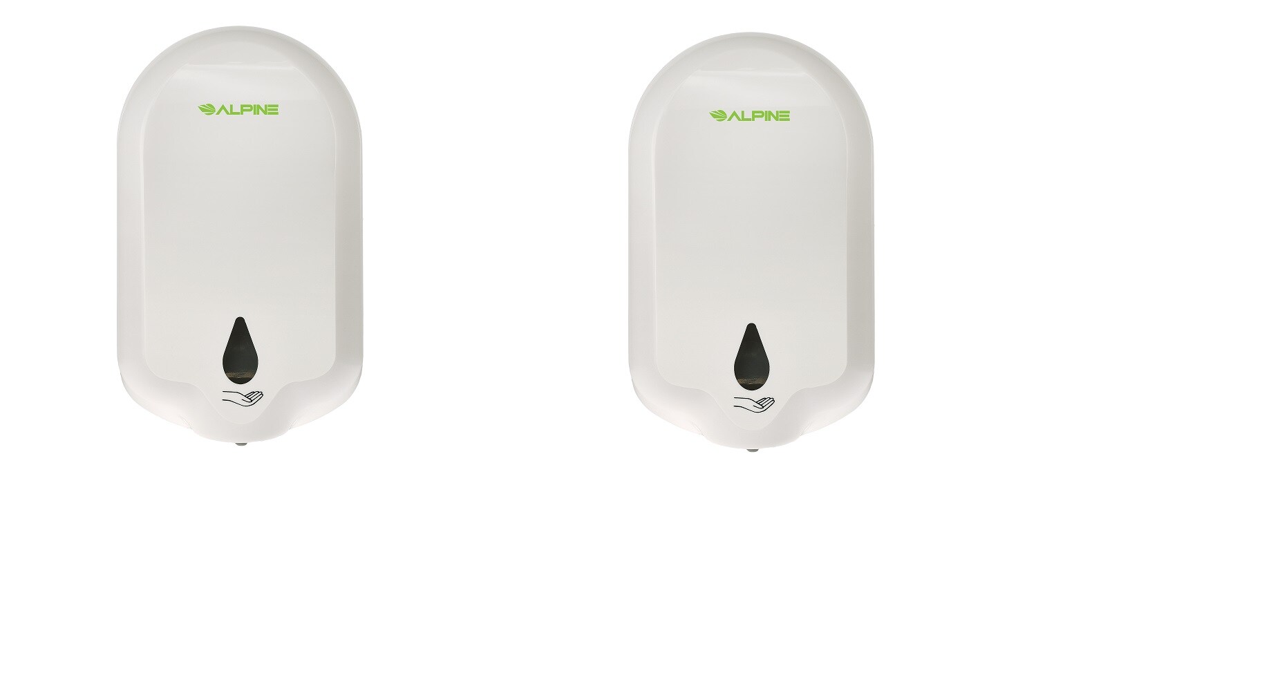 Alpine Industries 2-Pack 37-oz Touch-Free Hand Sanitizer Dispenser