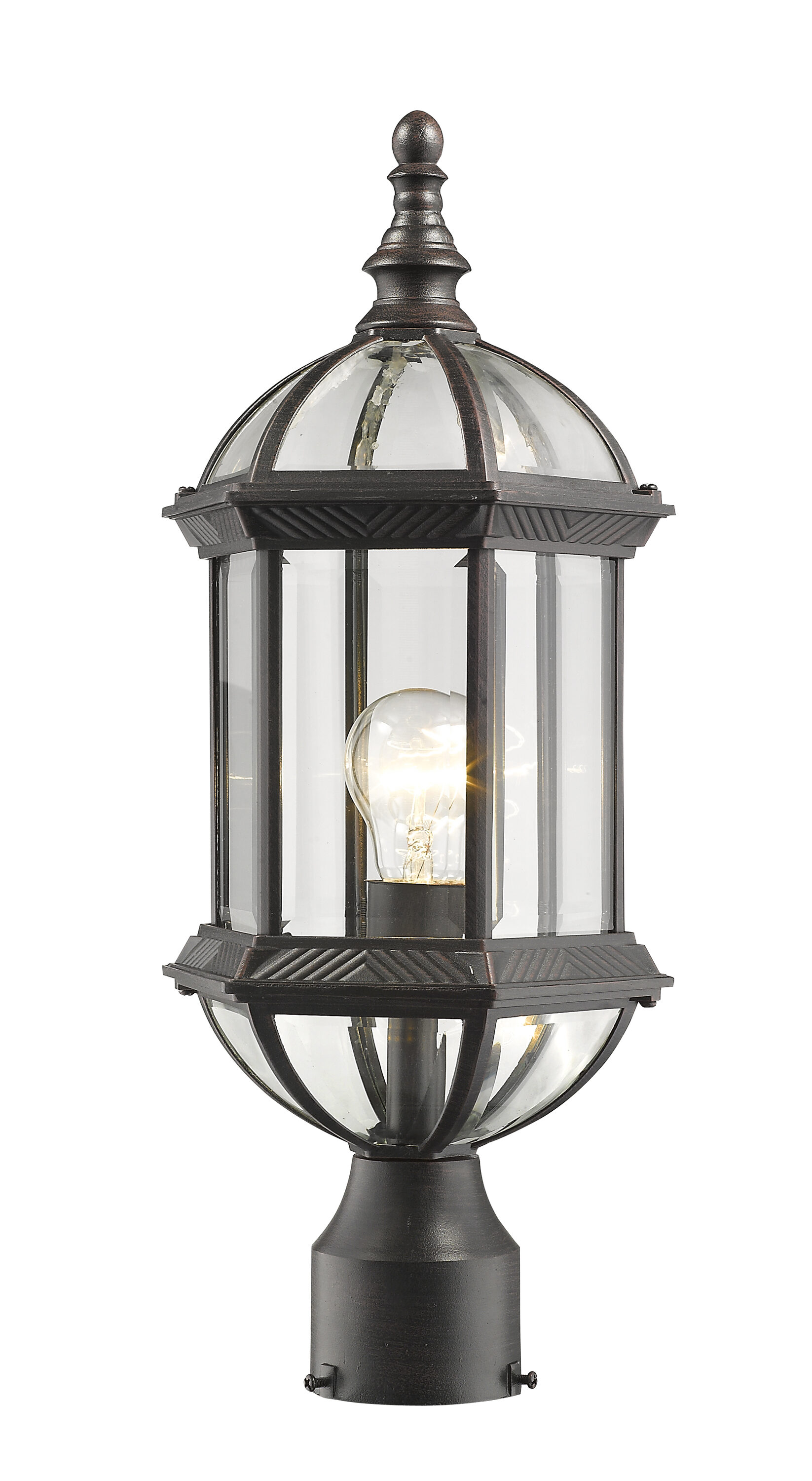 Z-Lite 563PHM-RT Post-Lights - View #4