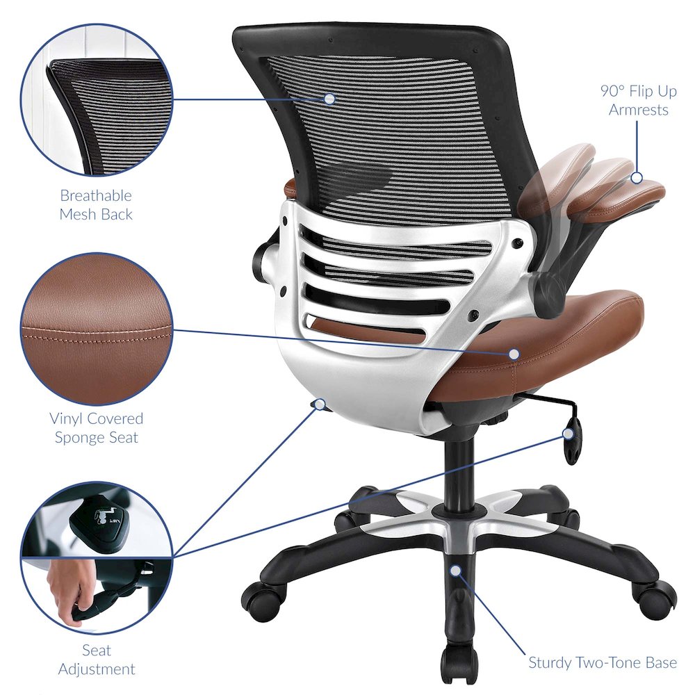 Modway EEI-595-TAN Office-Chairs - View #2