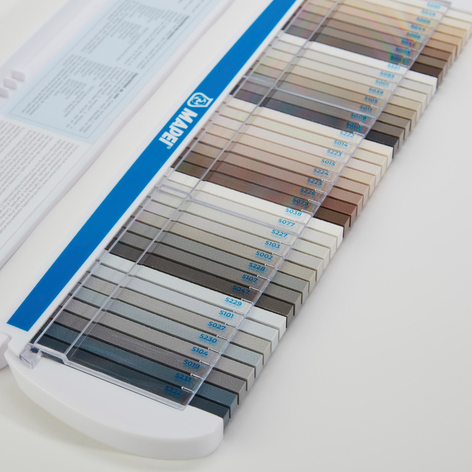 MAPEI Grout and Caulk Color Collections 40-Color Sample Kit Grout (-lb ...