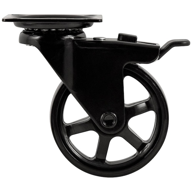 In Polyurethane Swivel Caster, Casters For Hardwood Floors Lowe Scale