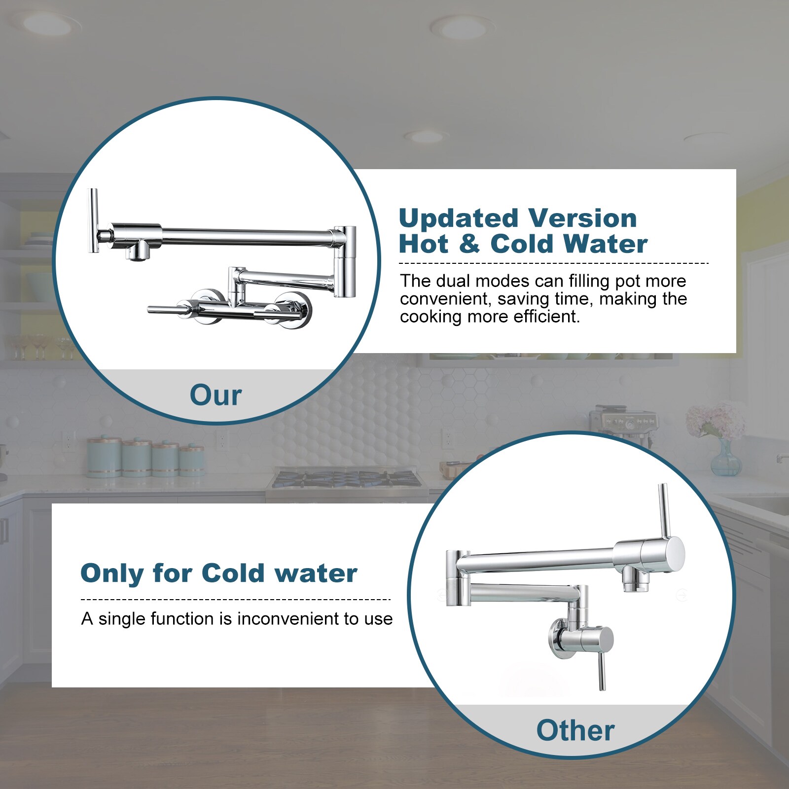 WOWOW 2311400C-LW Kitchen-Faucets - View #5