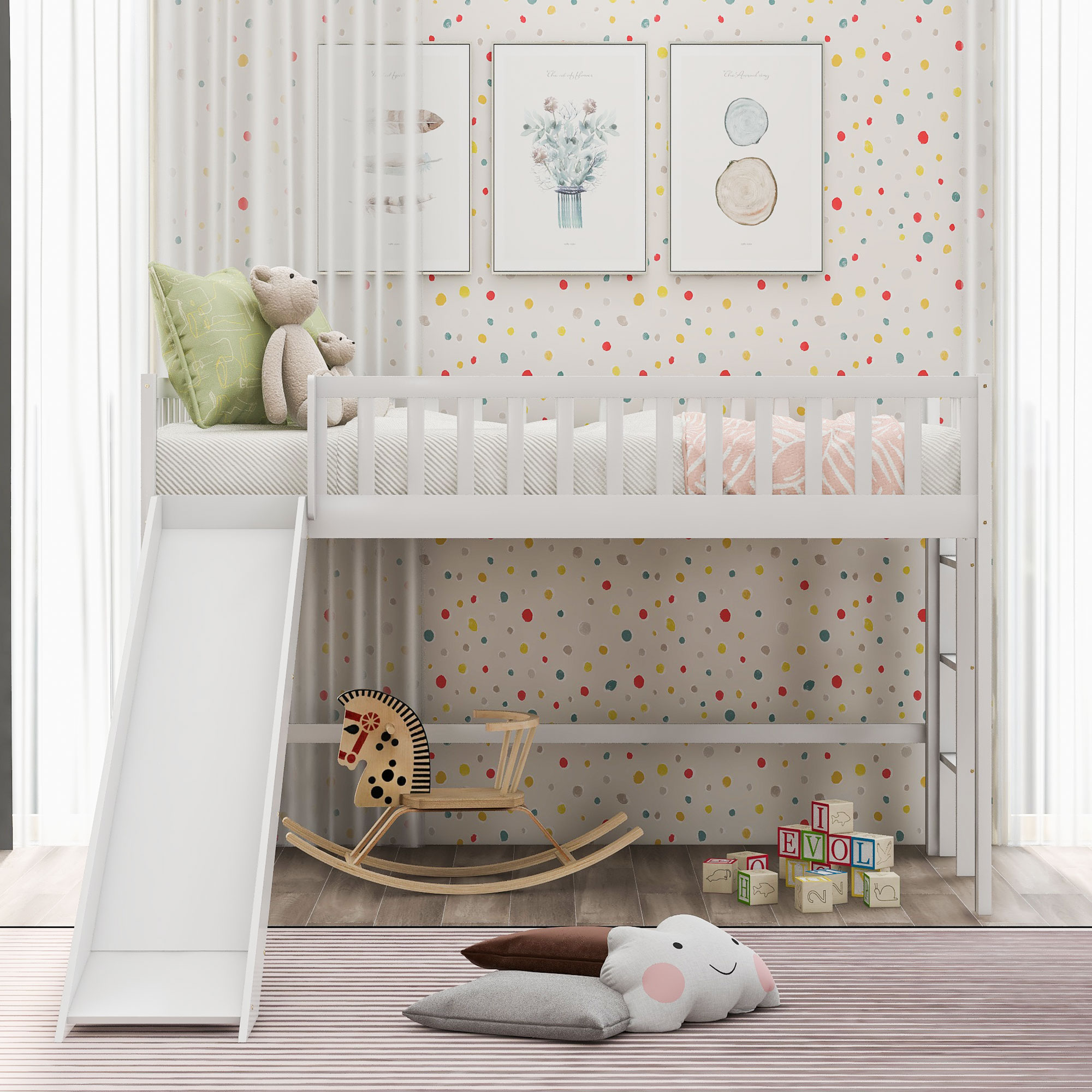 LUXEYARD DS-M-BAC02639 Bunk-Beds - View #3