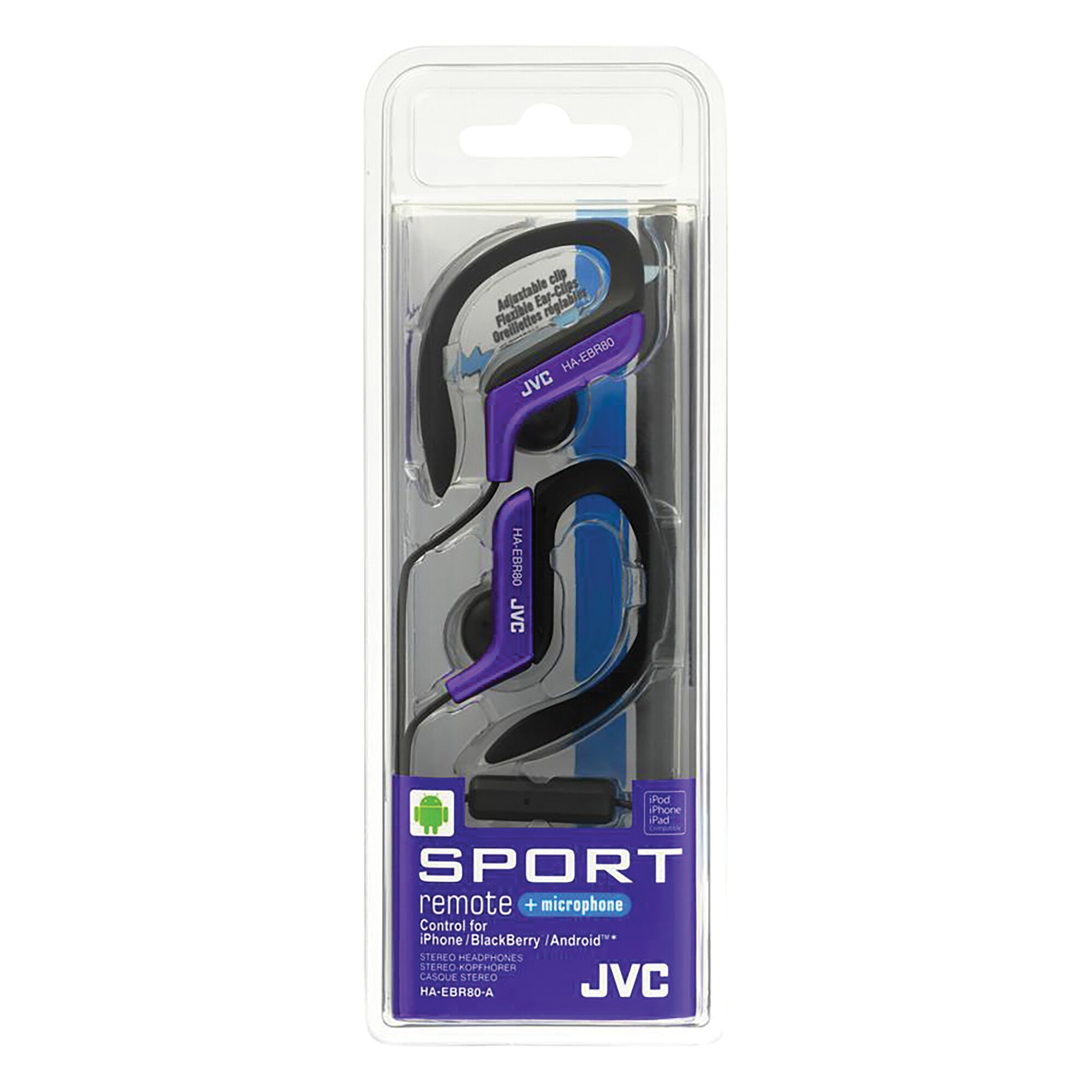 JVC HAEBR80A headphones - View #2