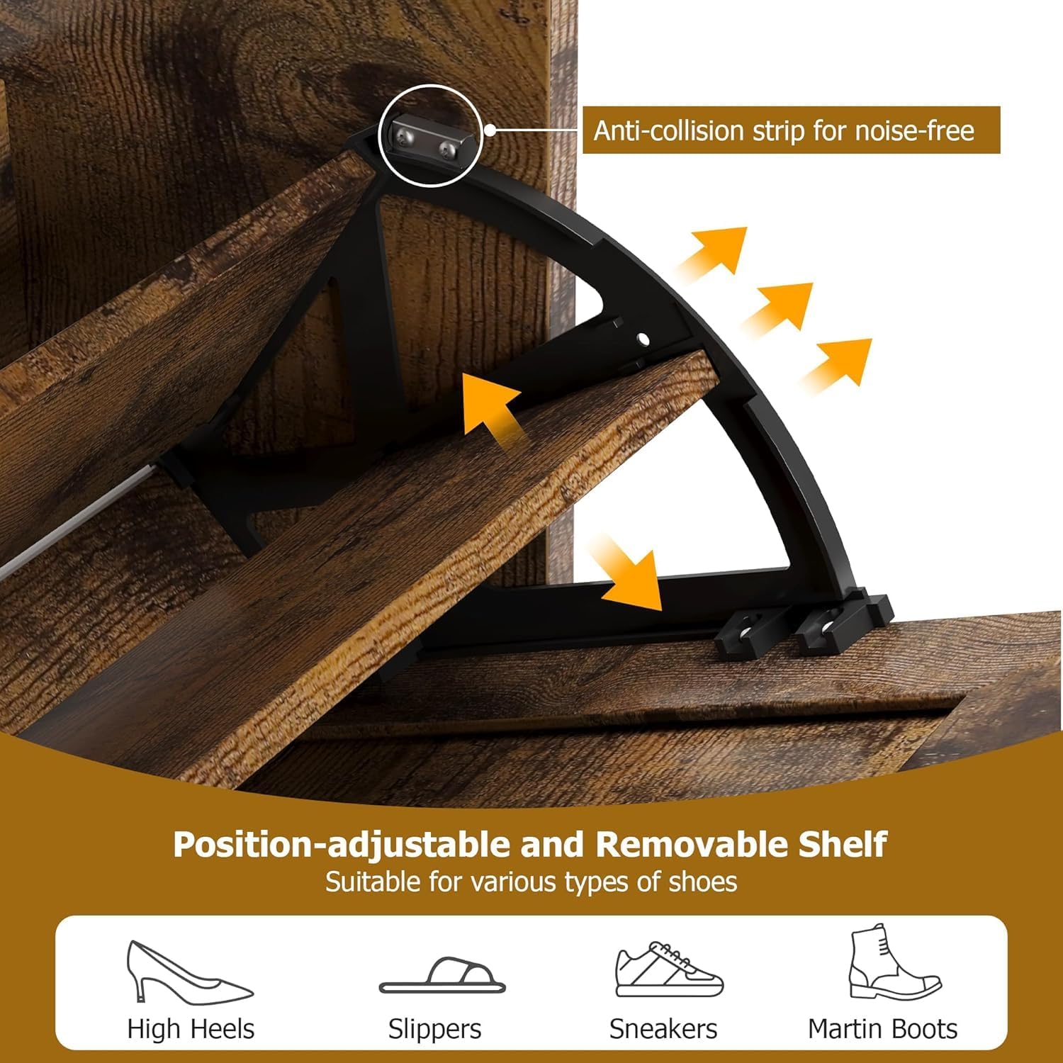 Qeetex LHF-DYQ-PHO-150WLL0F Shoe-Racks - View #6