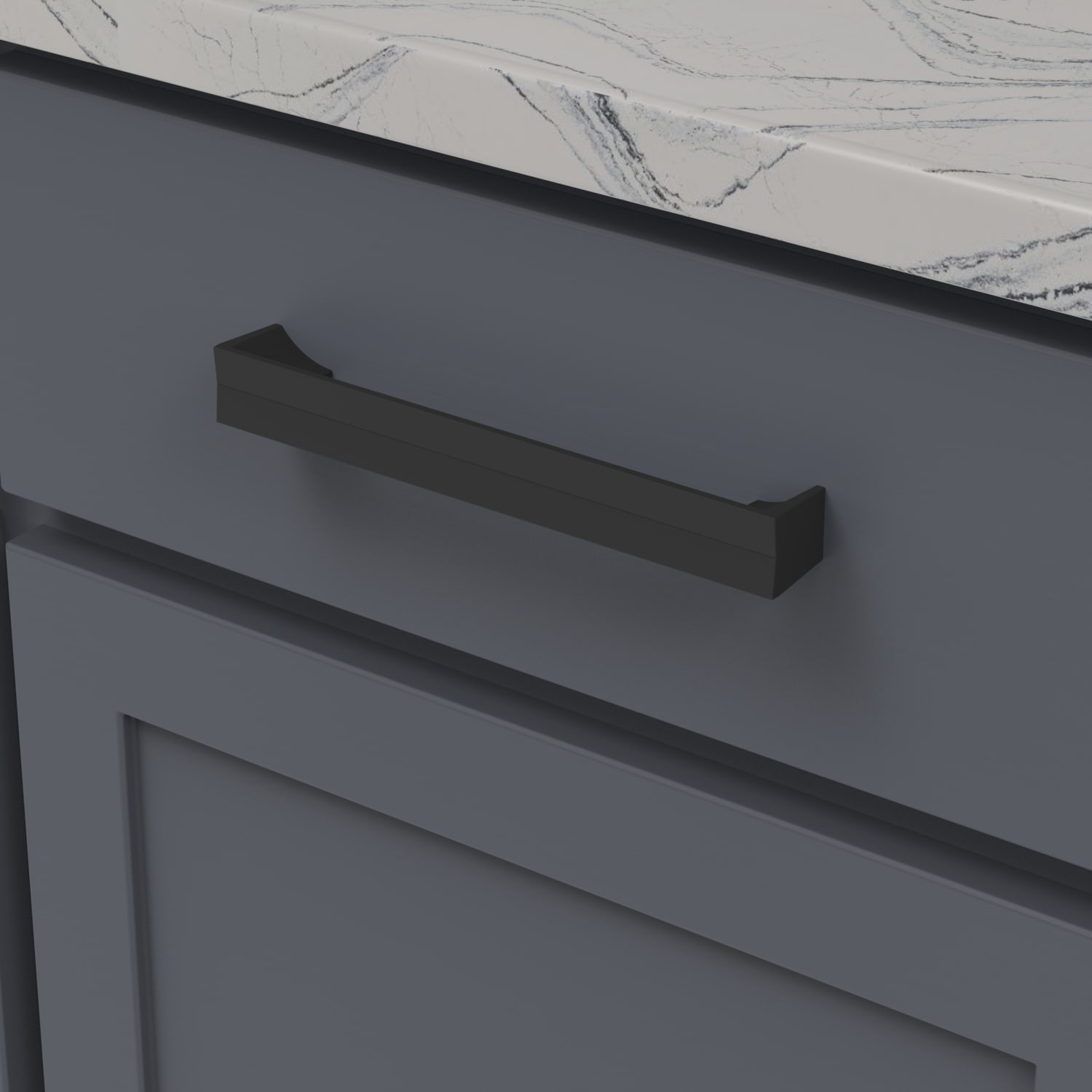 Belwith Keeler B076092-MB Cabinet-Pulls - View #2