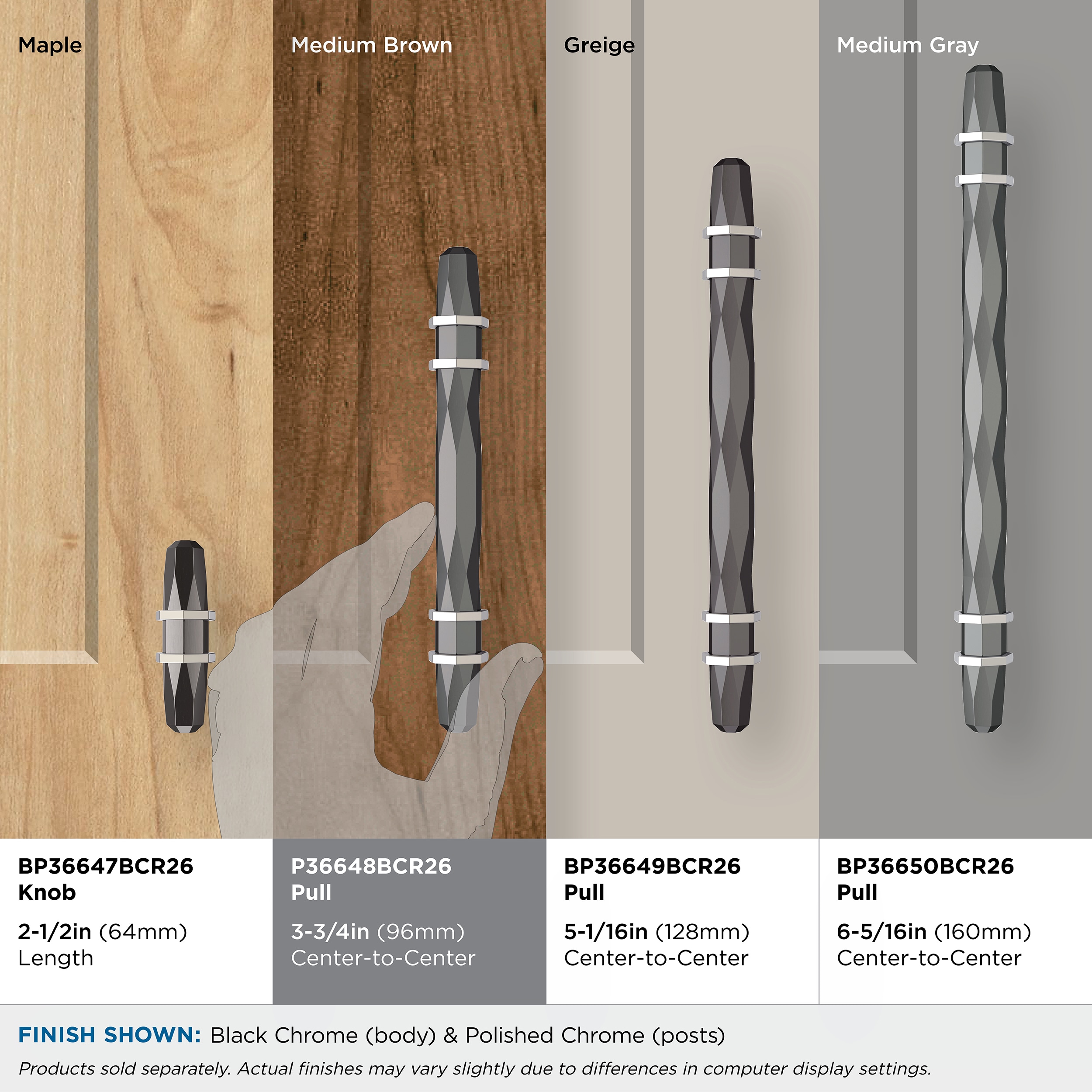 London 3 3/4" Center to Center Bar Pull