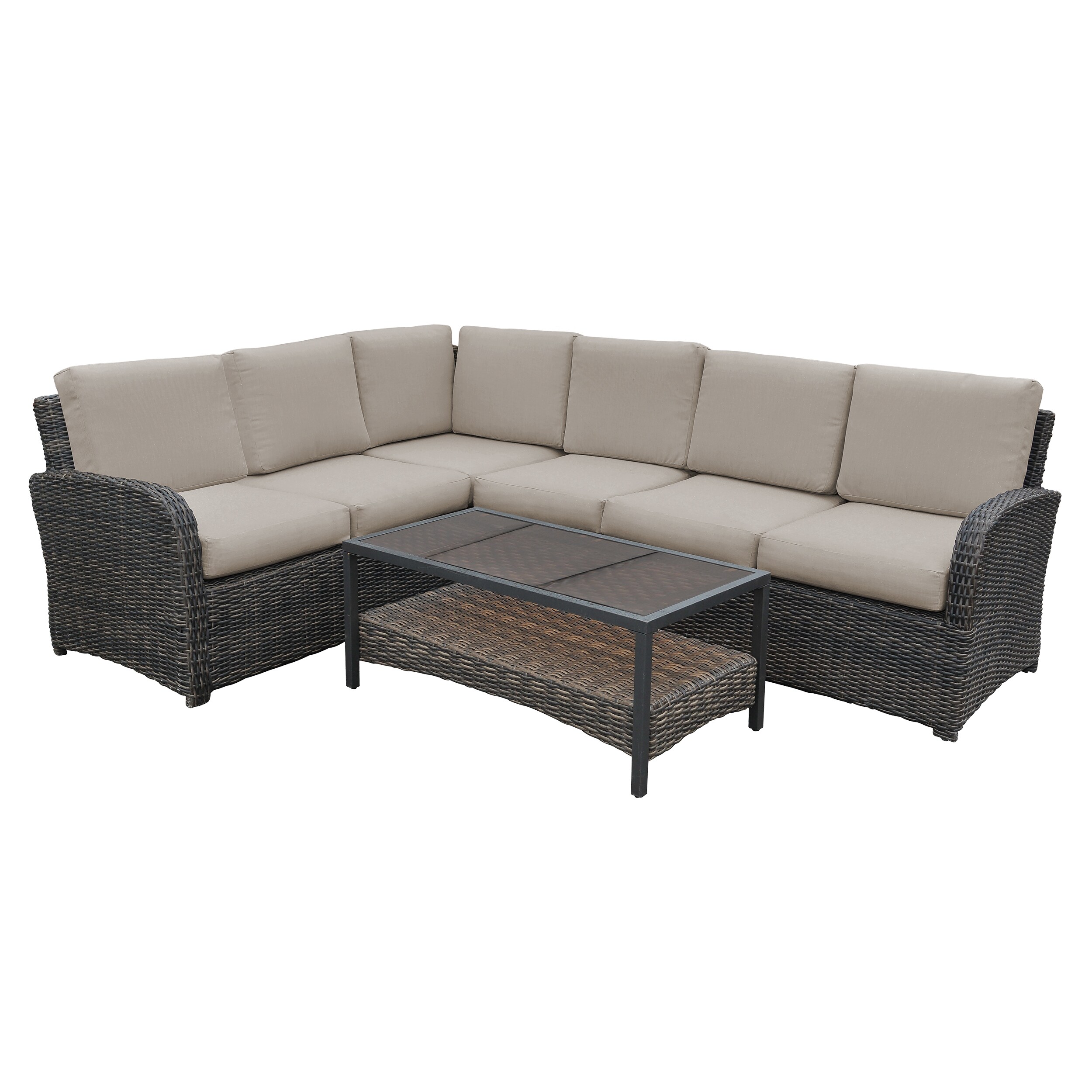 Leisure Made 779665-TAN Patio-Conversation-Sets - View #5
