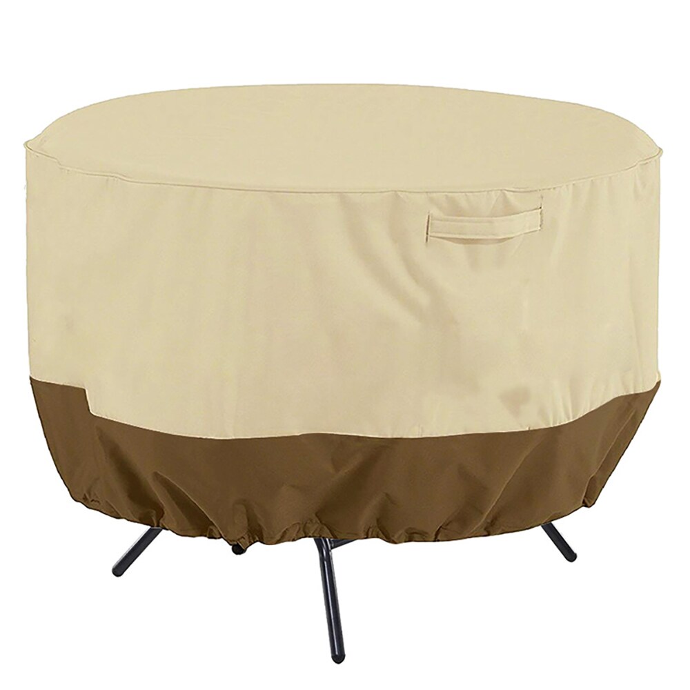 Agfabric PFC3623BC Beige and coffee Polyester Patio Furniture Cover For Coffee table
