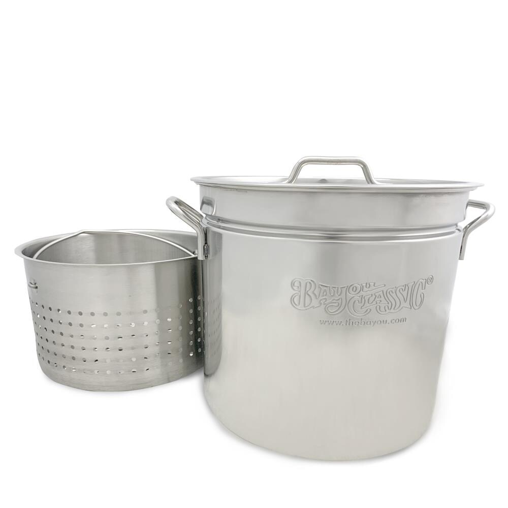 Bayou Classic 82-qt Stainless Steam & Boil Cooker Kit