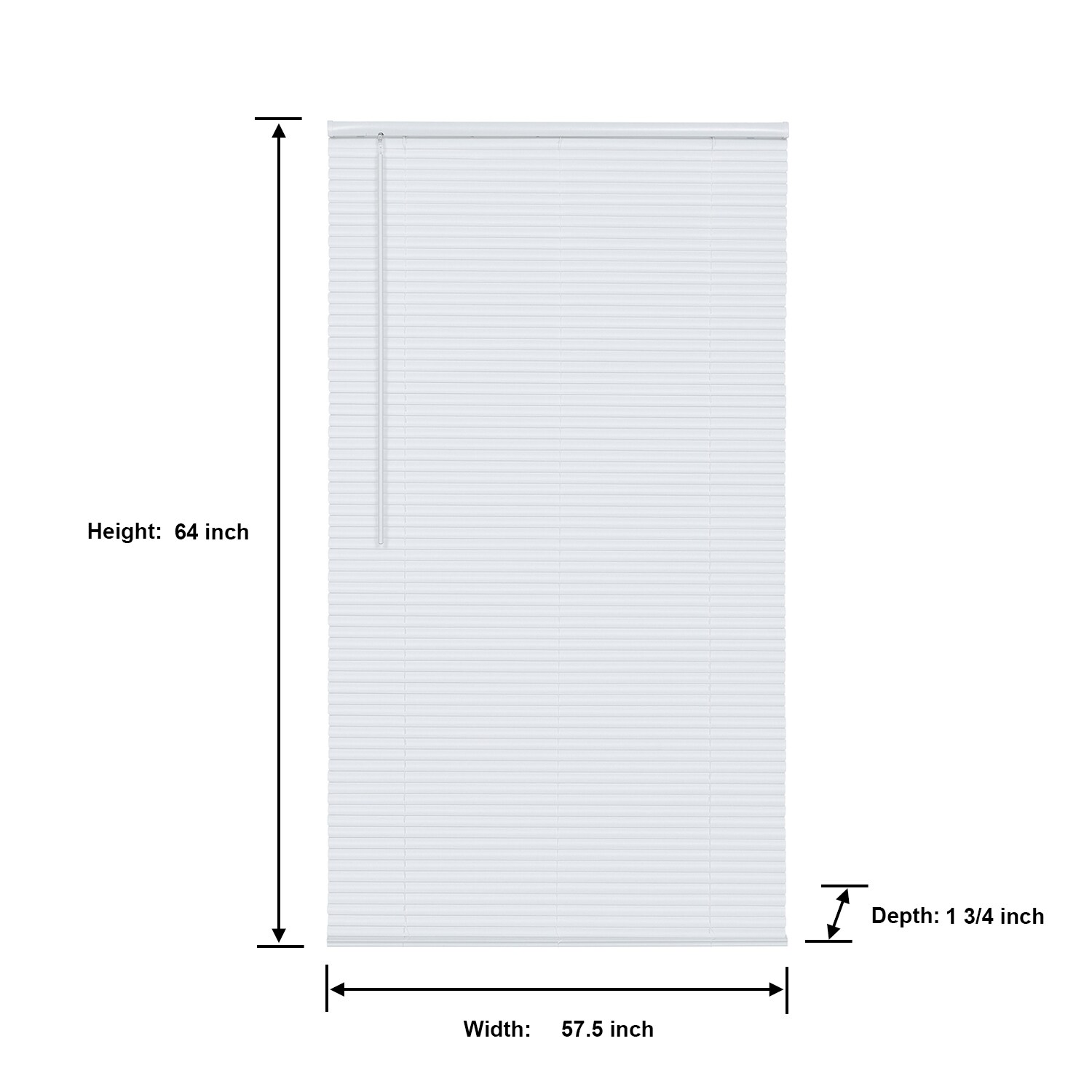 Project Source CCDLF6064-57.5 blinds - View #7