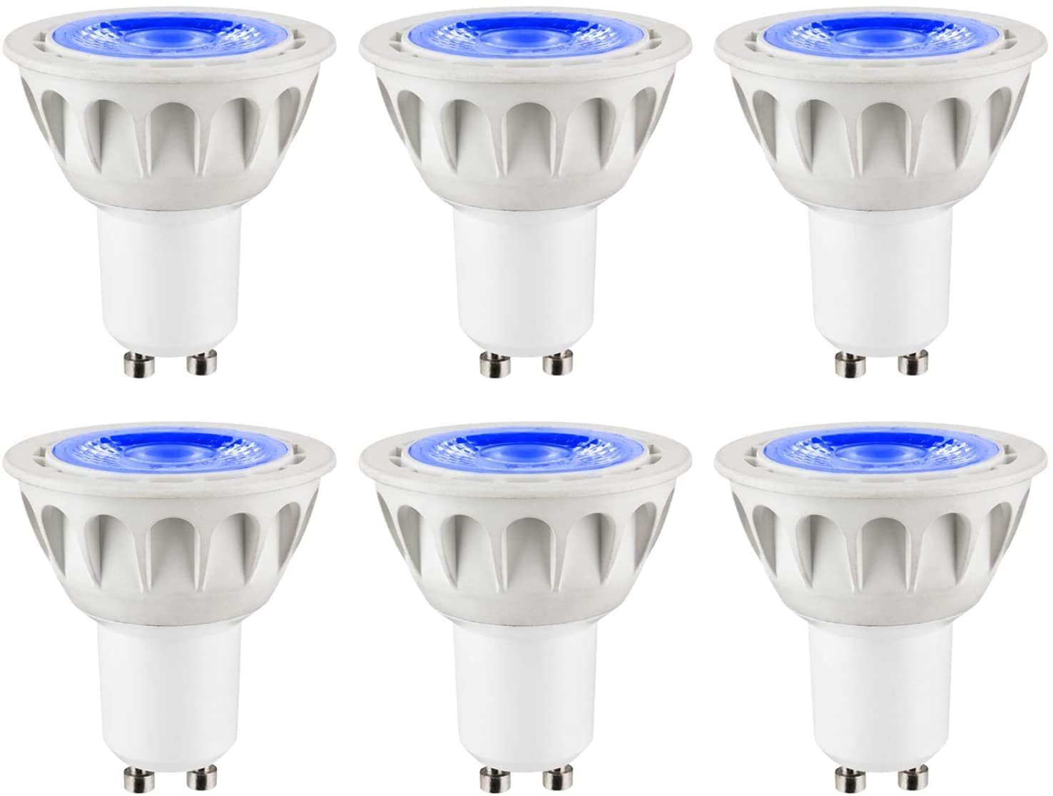 Reiziger aspect Kwik Sunlite 25-Watt EQ LED Par16 Blue Gu10 Pin Base Spotlight Light Bulb  (6-Pack) in the Spot & Flood LED Light Bulbs department at Lowes.com