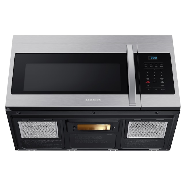 Samsung 1 6 cu ft 1000 Watt 29 88 in Over the Range Microwave Samsung 1 6 cu ft 1000 Watt 29 88 in Over the Range Microwave