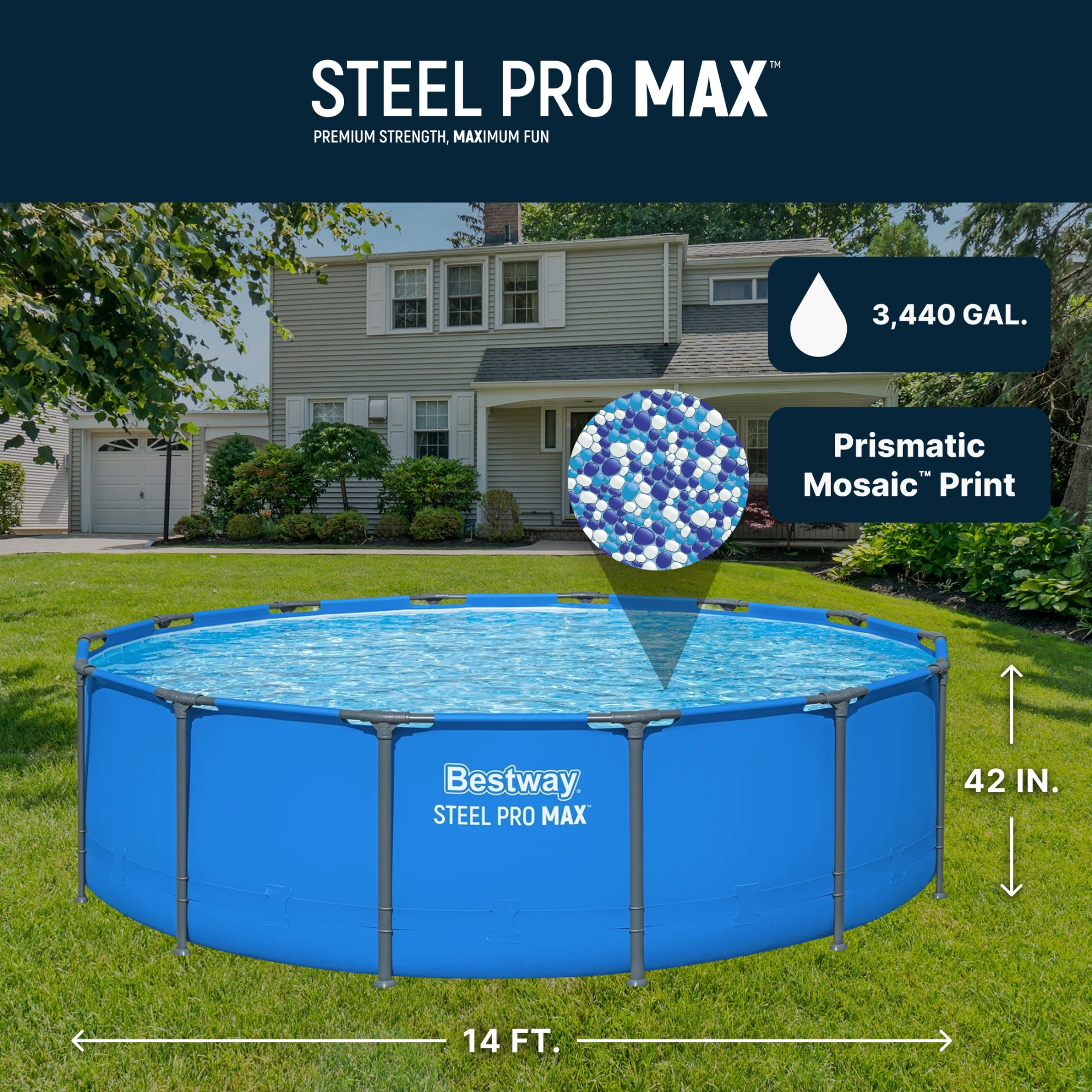 Bestway 561TYE-BW Above-Ground-Pools - View #3