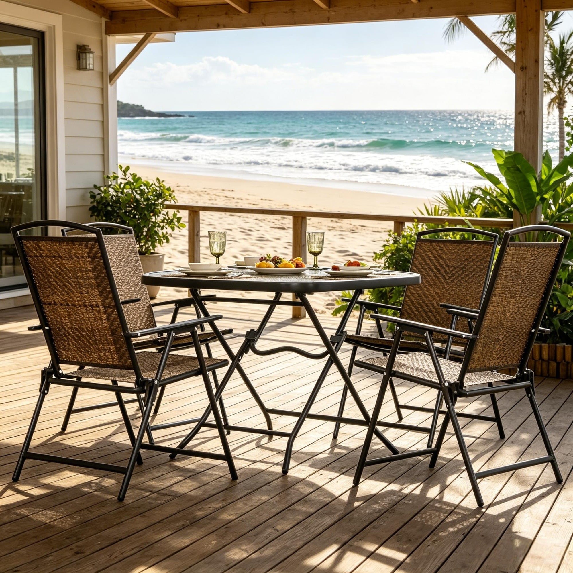 HyperDrop Cart W-T3971P540124 Patio-Dining-Sets - View #5