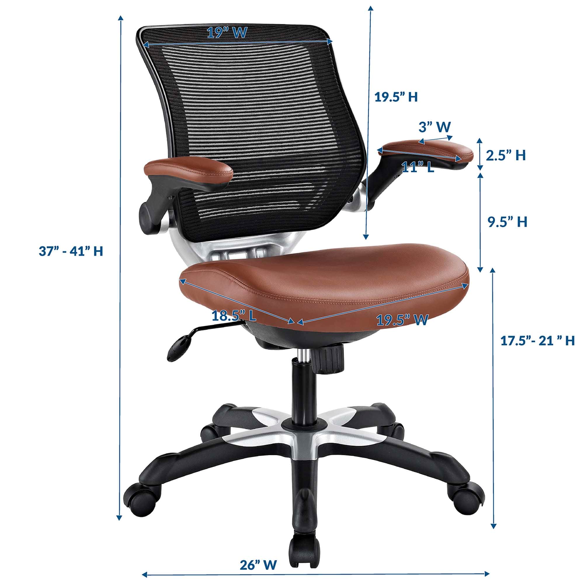 Modway EEI-595-TAN Office-Chairs - View #3