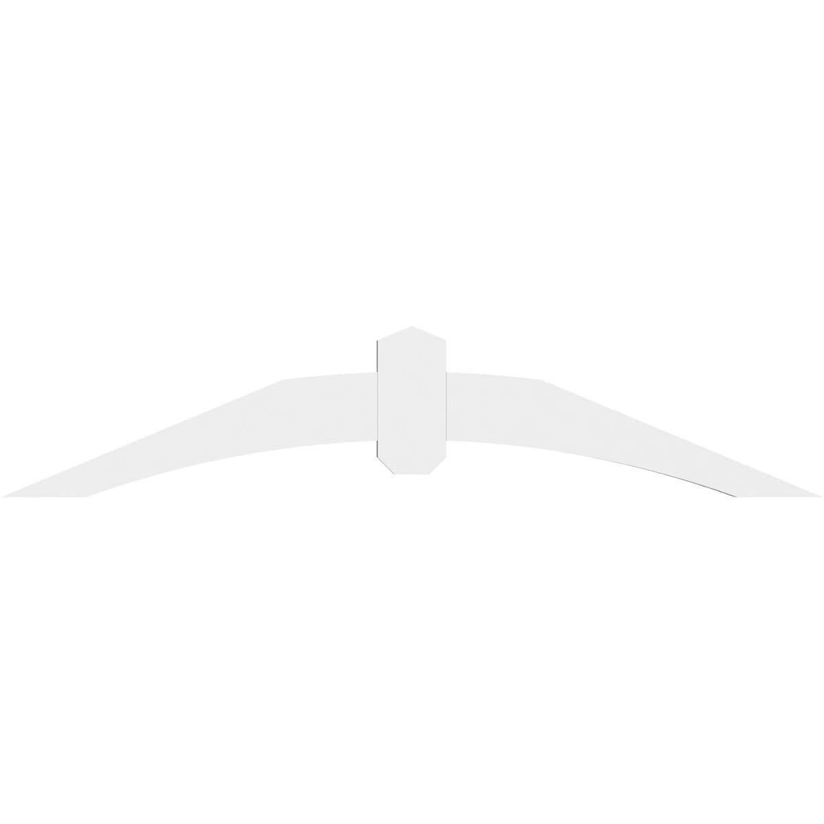 Ekena Millwork GBP048X10X0204ARC00 Exterior-Brackets-Braces - View #2