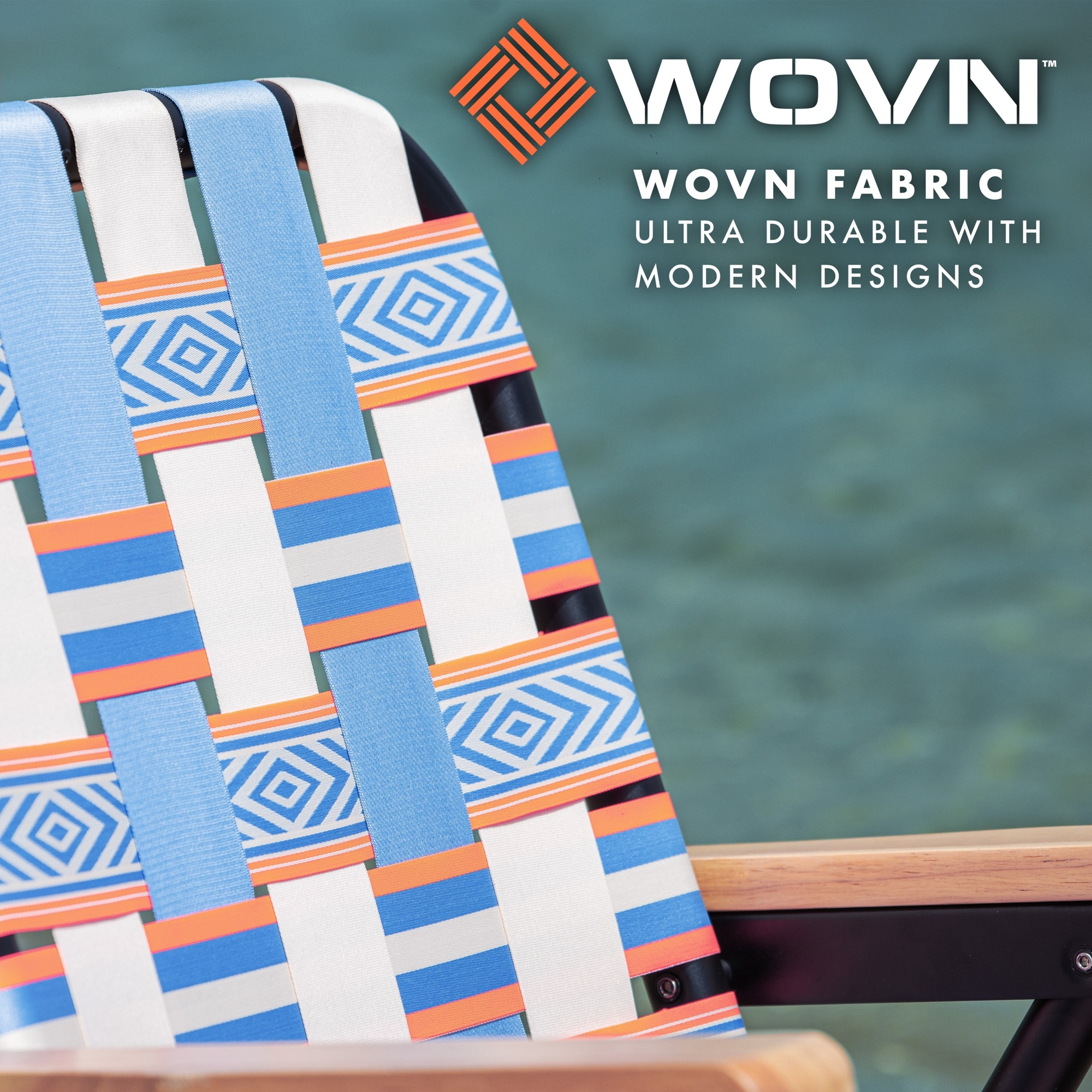Multicolor Aluminum Folding Beach and Camping Chair with Cushions