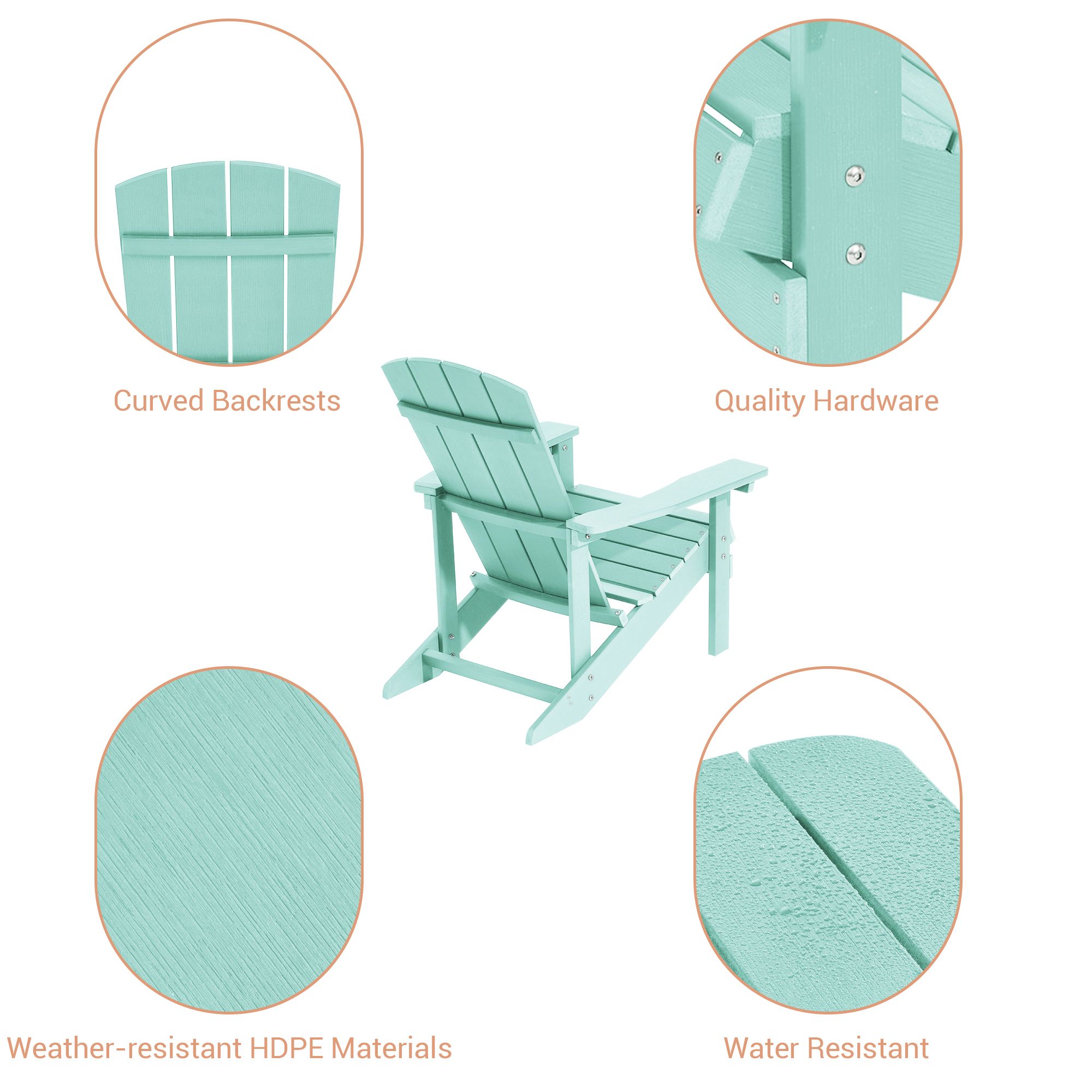 ACEGOSES LW-SM-B11-LG-4 Patio-Chairs - View #3
