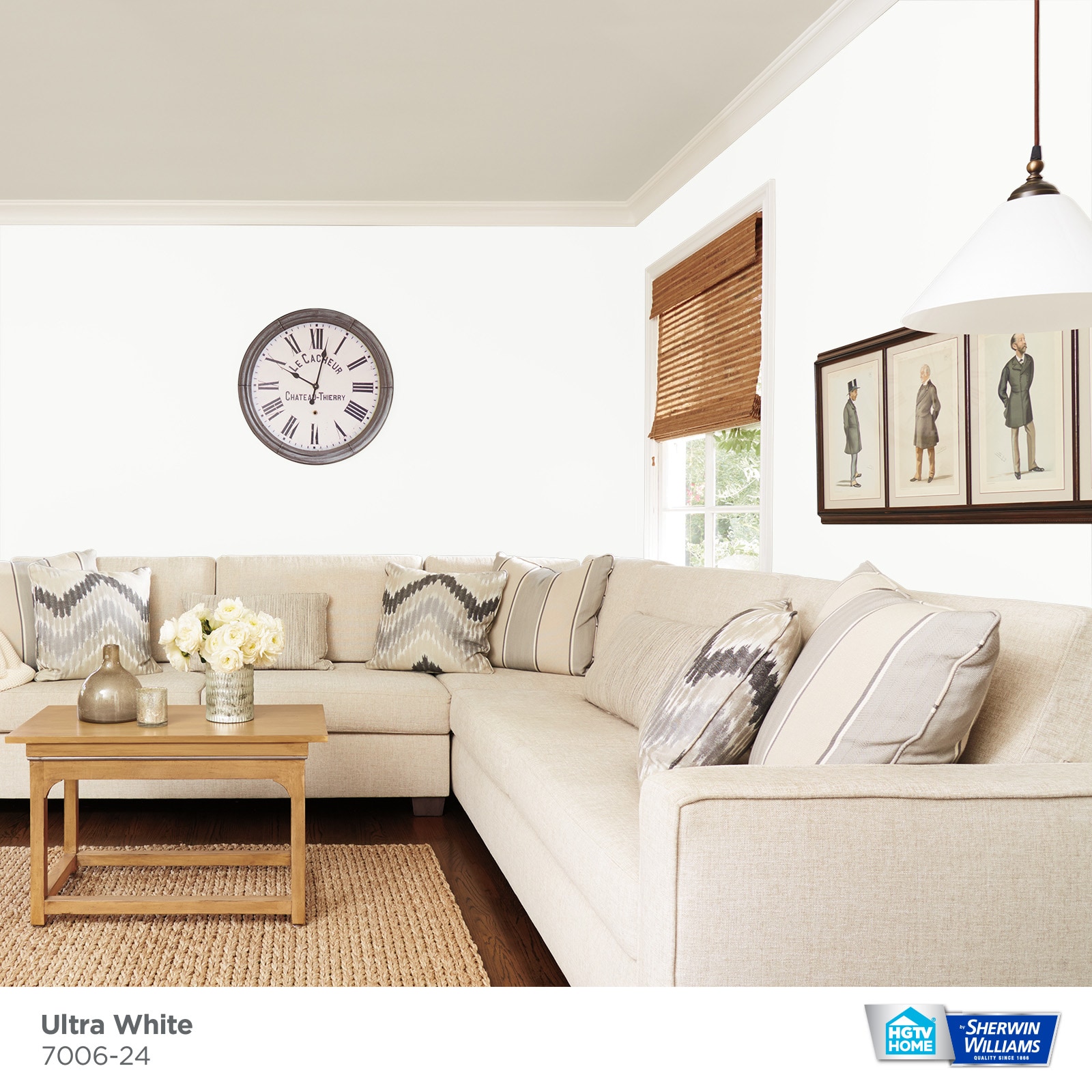 HGTV HOME by Sherwin-Williams Semi-gloss Ultra White Enamel