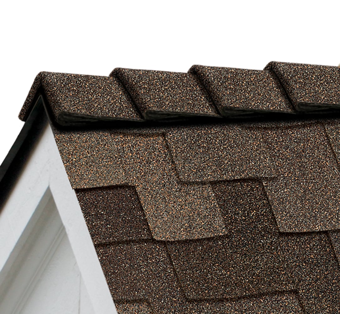 Owens Corning DTCH DecoRidge 10In. Chestnut Hip Ridge Roof Shingles ( 20-lin ft per Bundle )