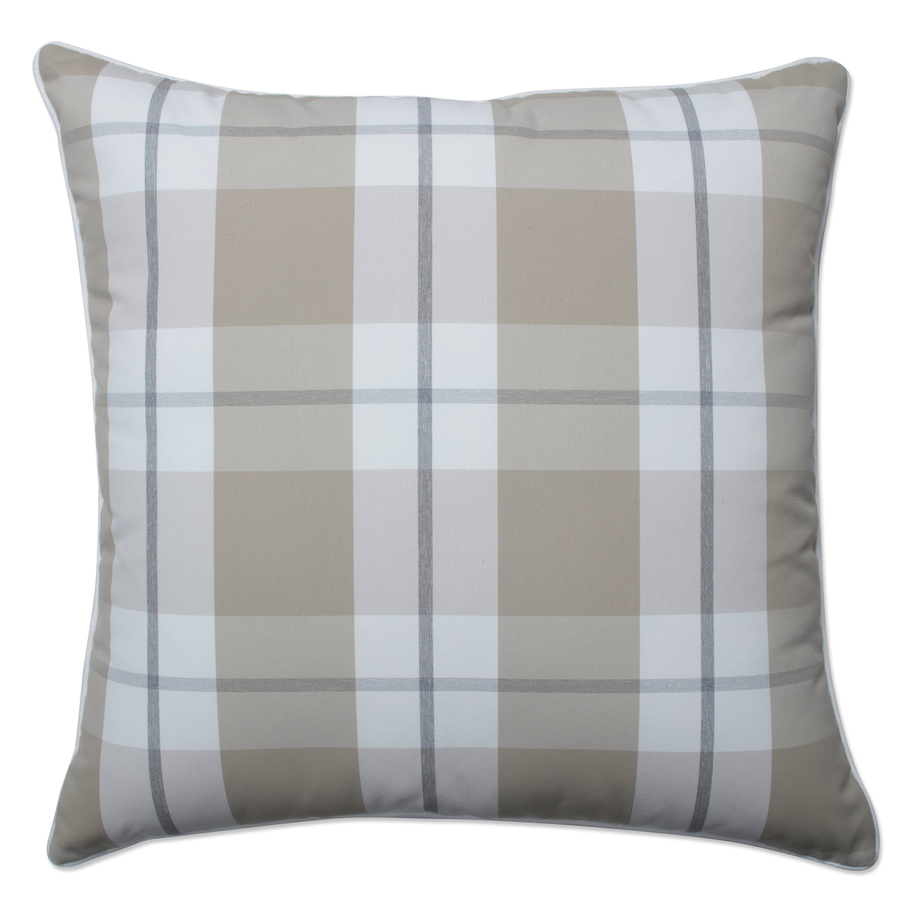 Pillow Perfect - Talia Noir 16.5-Inch Throw Pillow