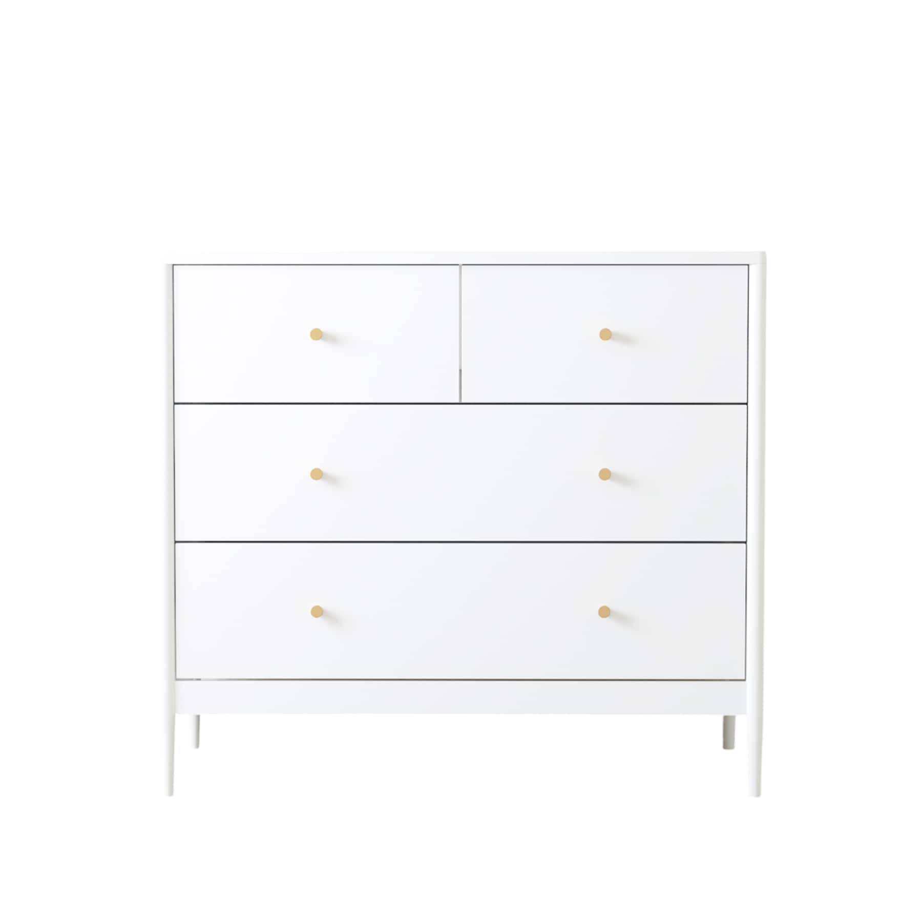 SINOFURN - White Small 35.4-in W Standard dresser